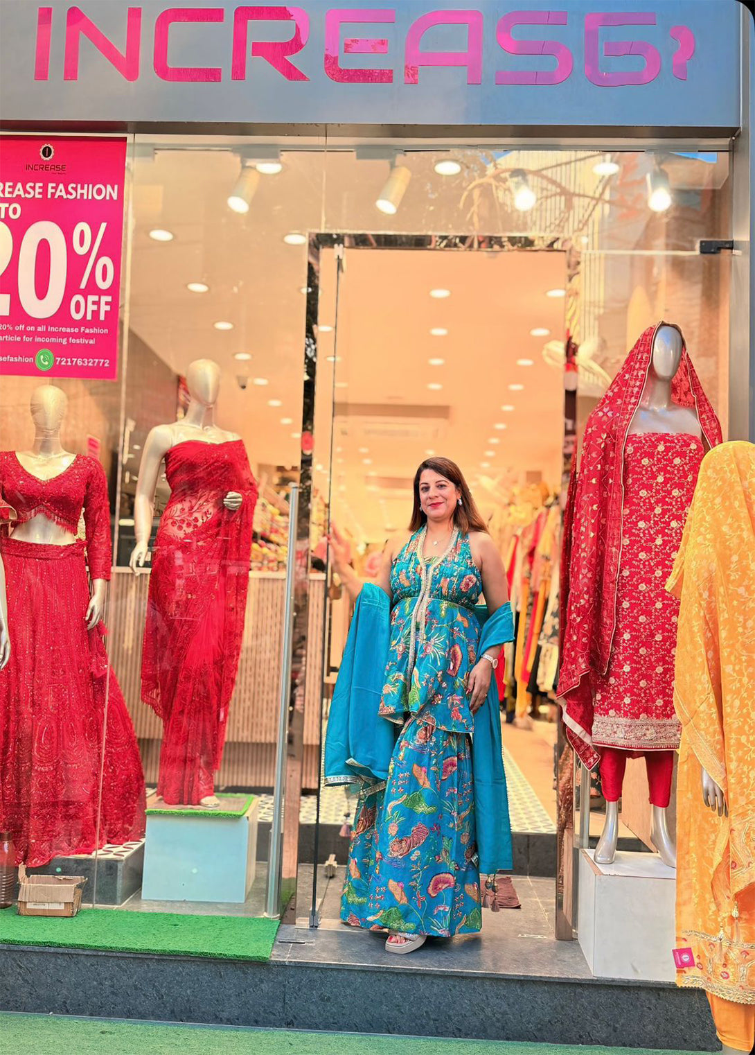 Traditional Palazzo Suit for Women