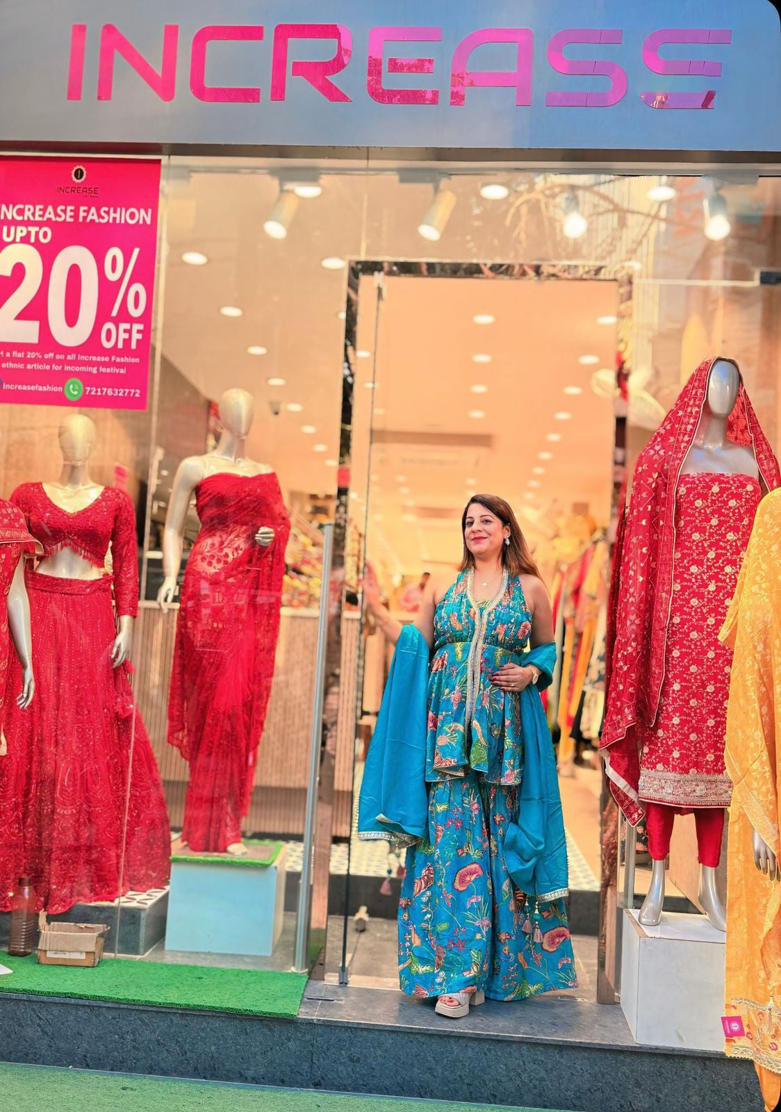 Traditional Palazzo Suit for Women
