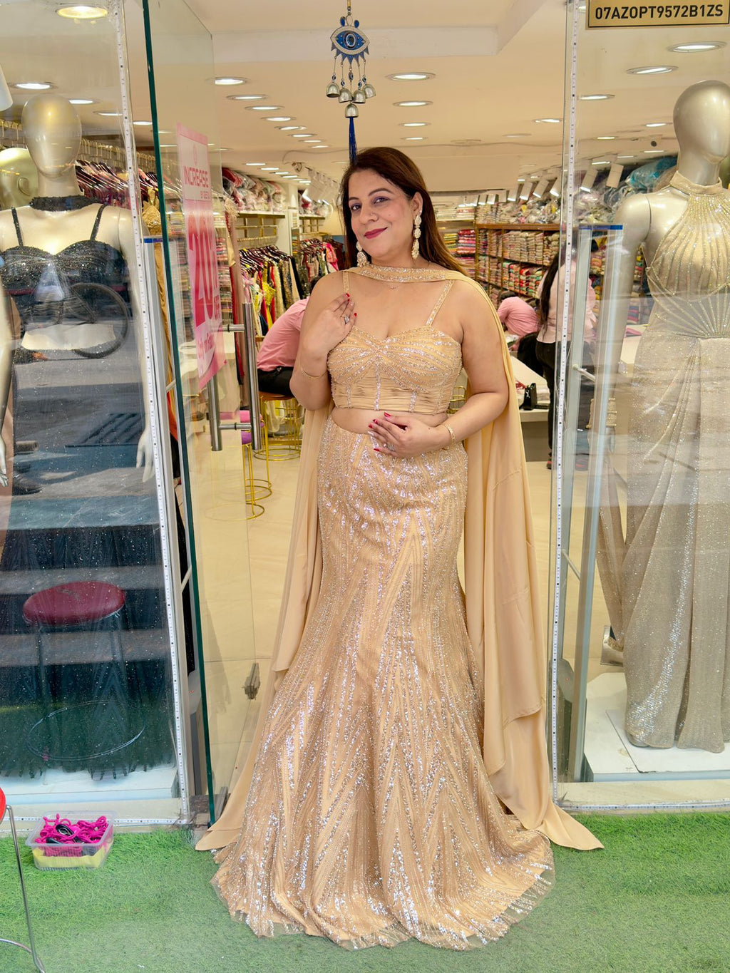 Modern Bride Style Outfit: Stunning Bridal & Party Wear Lehenga