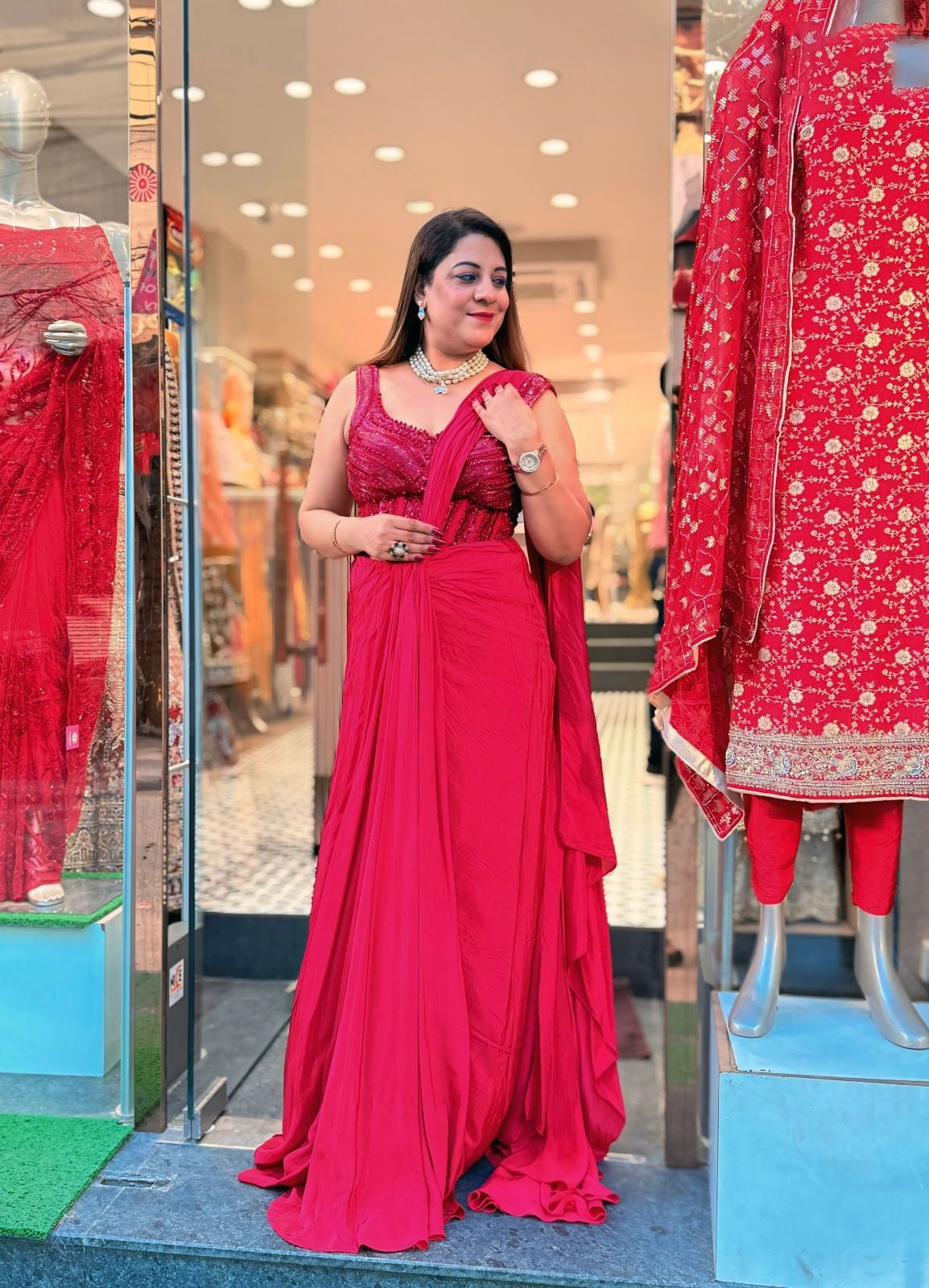 New Party Wear Designer Gown