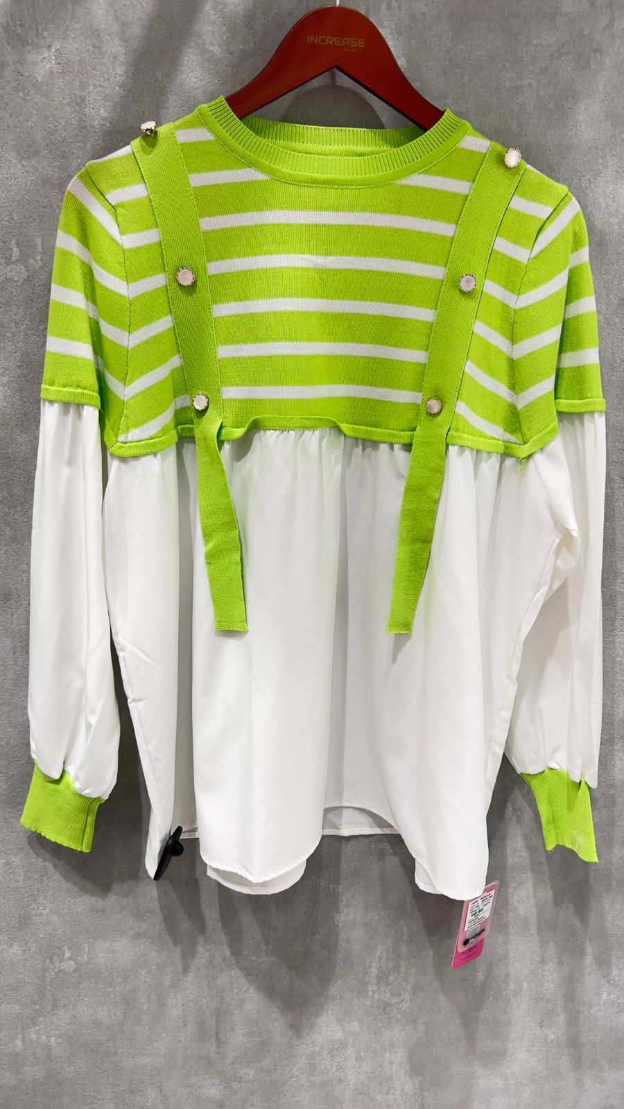 Women’s Fancy Lining Stylish Top