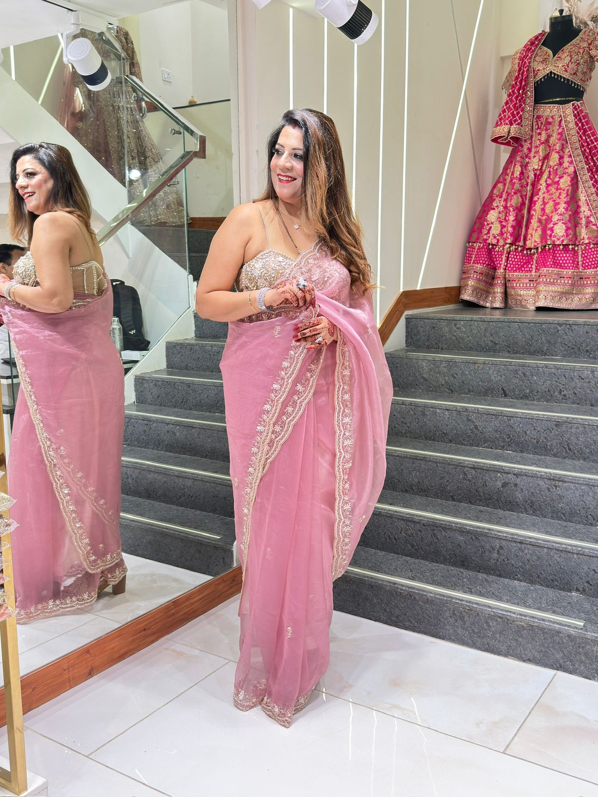 Pure Organza Saree