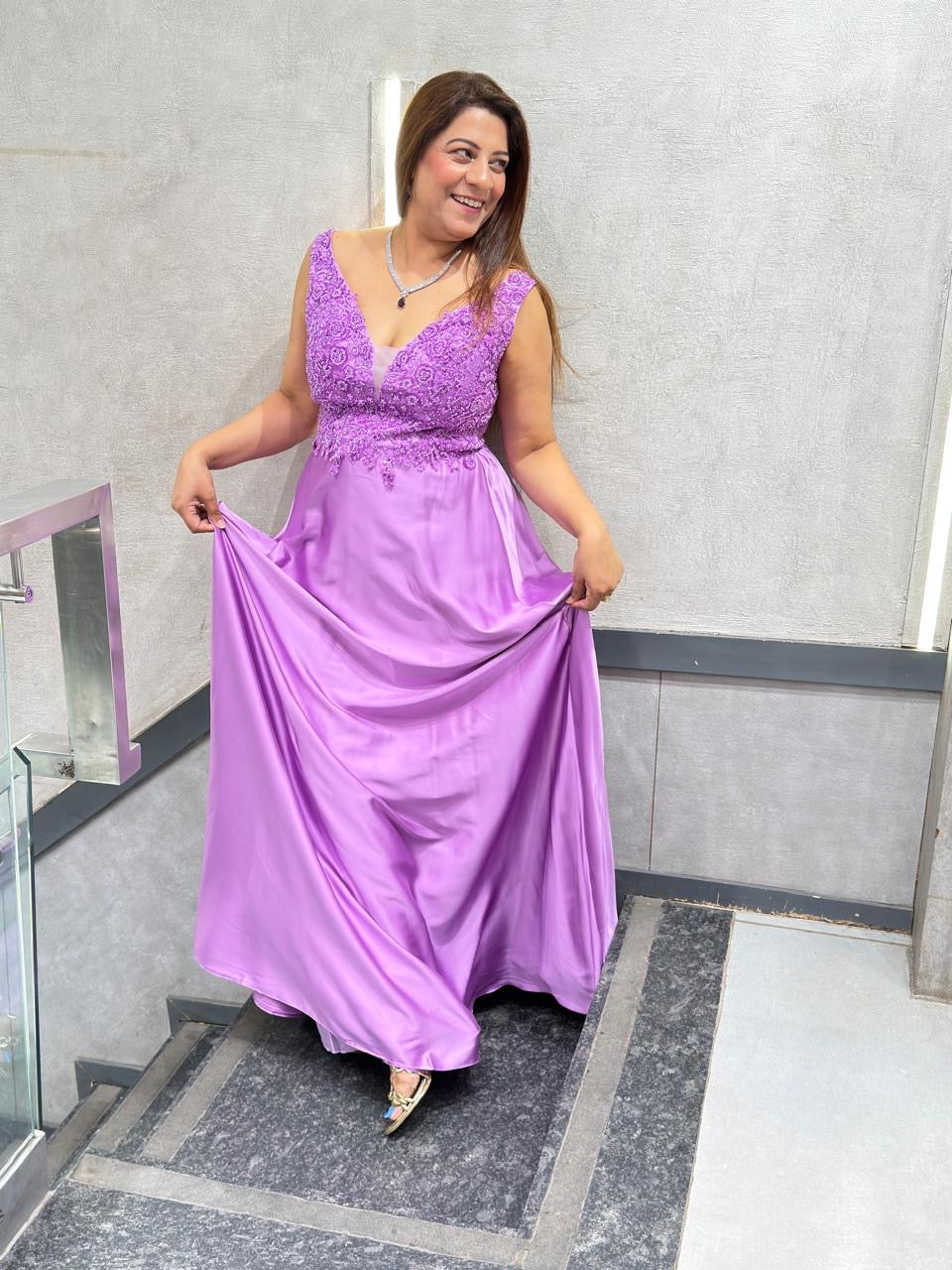 Full Sequence Gown