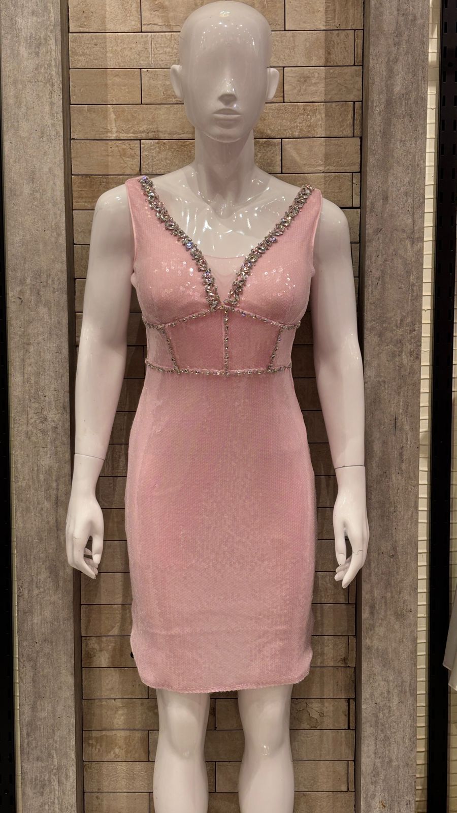 Buy Sequin Chainmail Mini Dress for Women | Sleeveless Party Wear