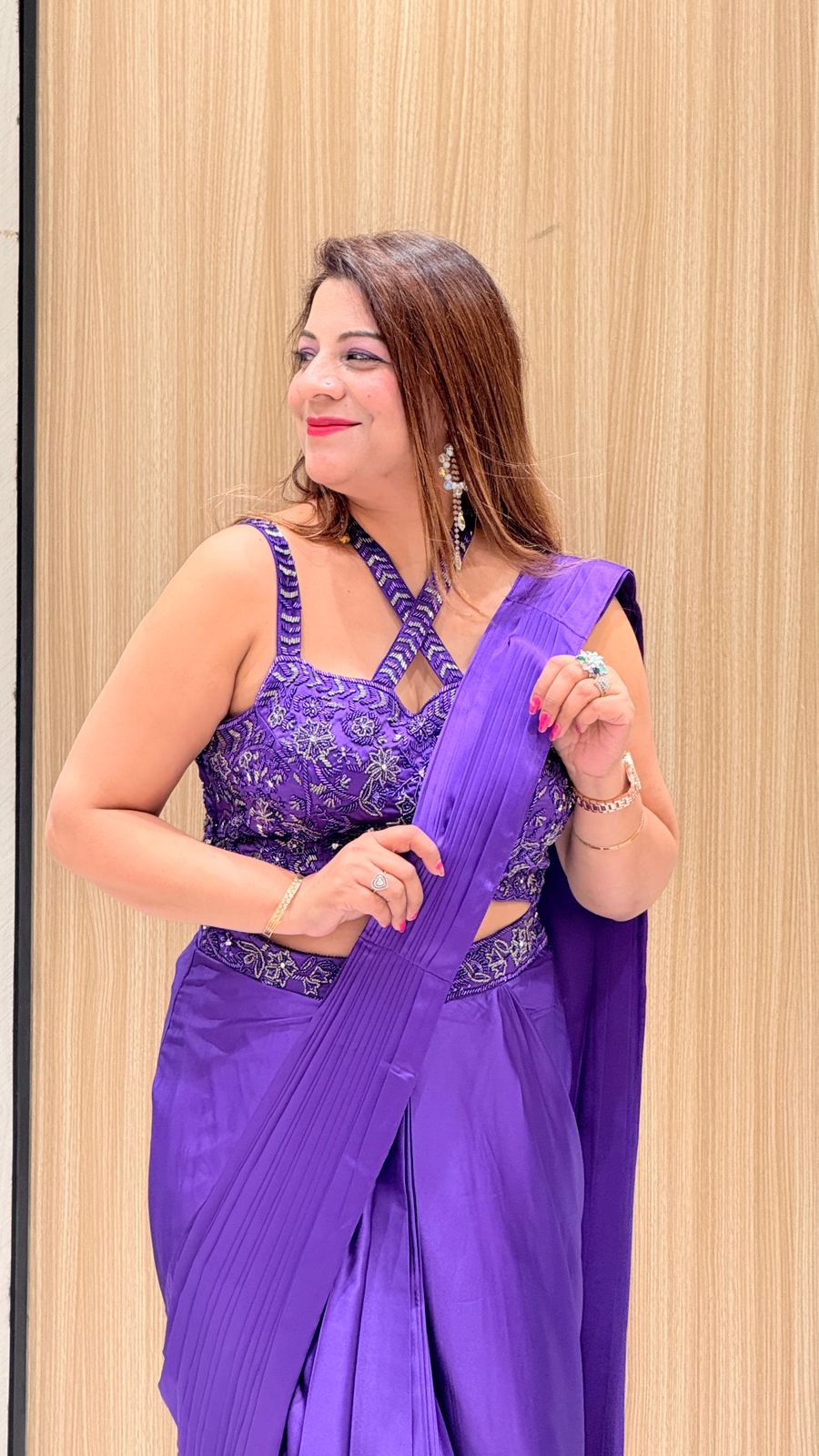 Premium Indo Western Drape Saree | Increase Fashion