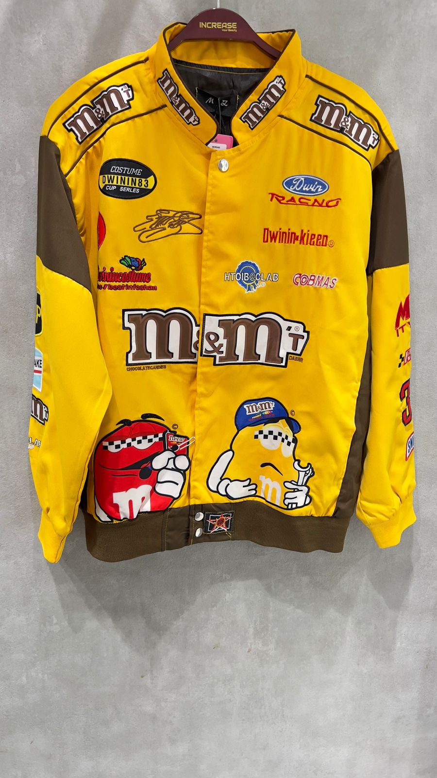 Trendy & Stylish Colorblock Racing Patch Jacket