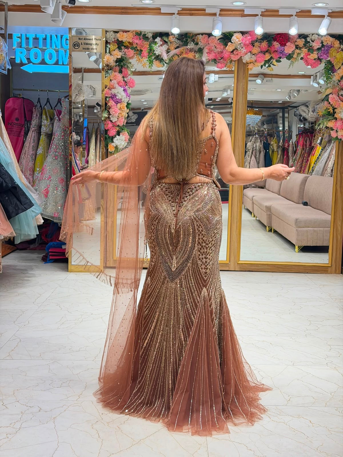 Fish Cut Lehenga