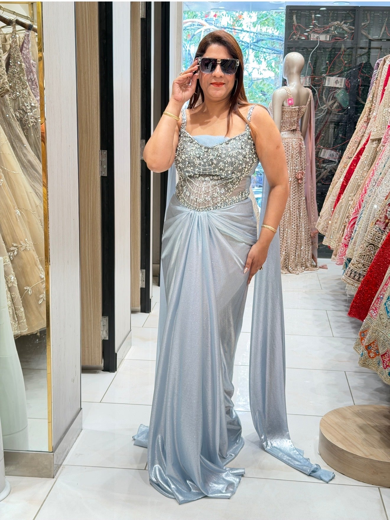 Discover Exclusive Gown like Saree