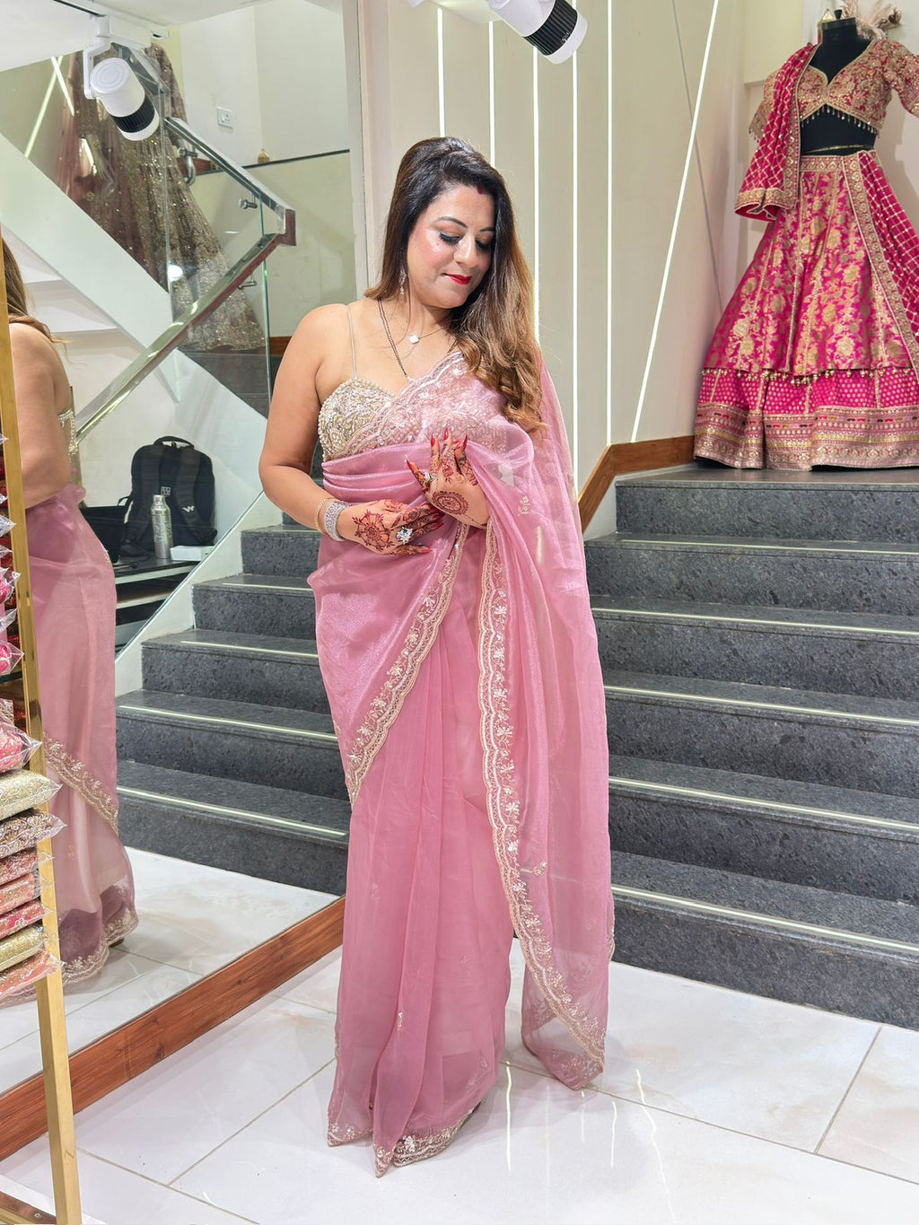 Pure Organza Saree