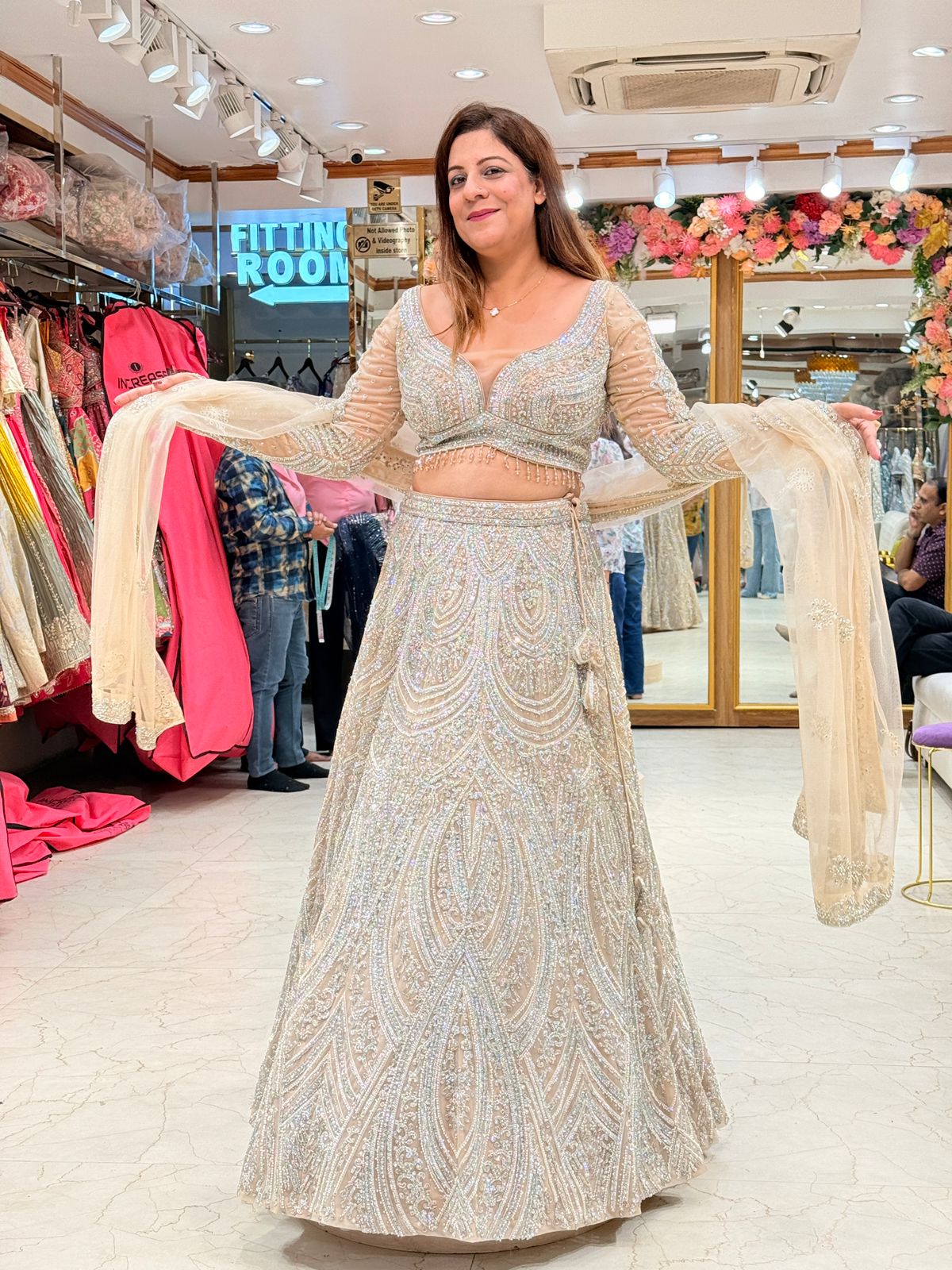 Luxurious & Fully Handwork Designer Lehenga Choli