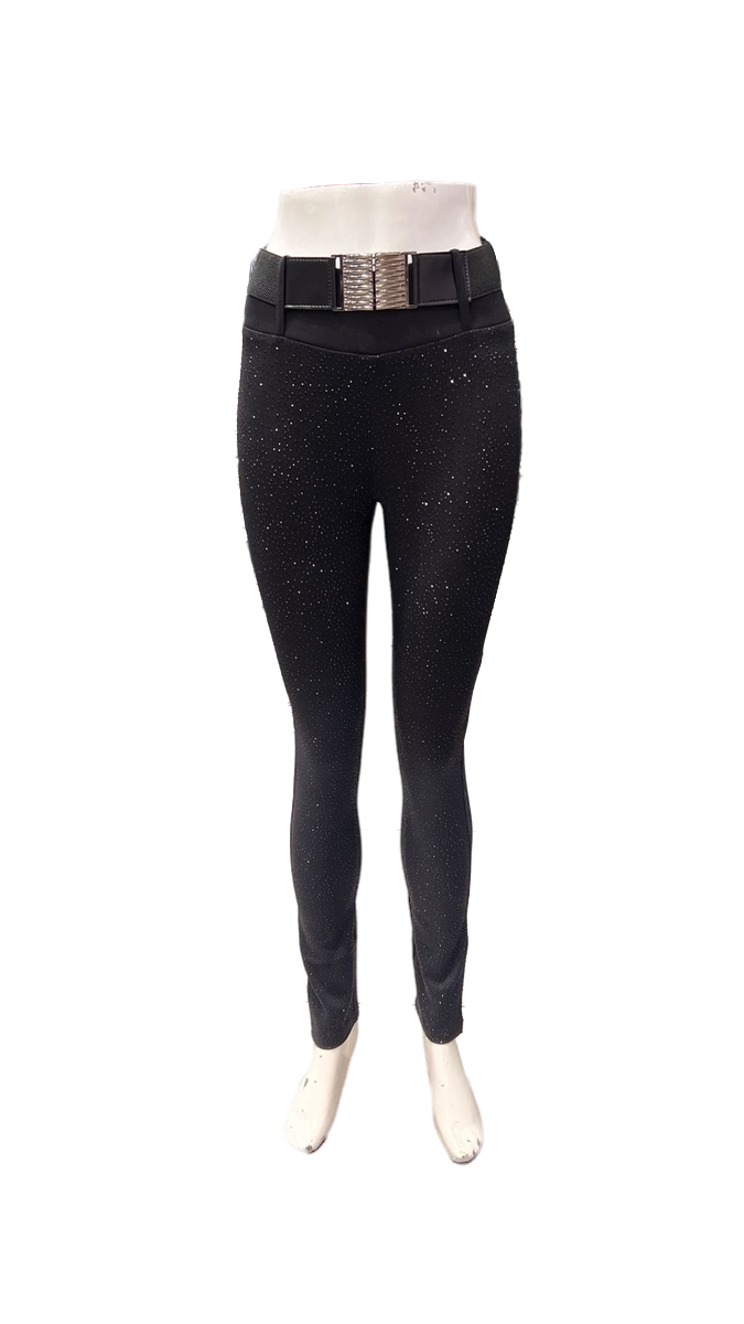 Black Fitted Jeggings