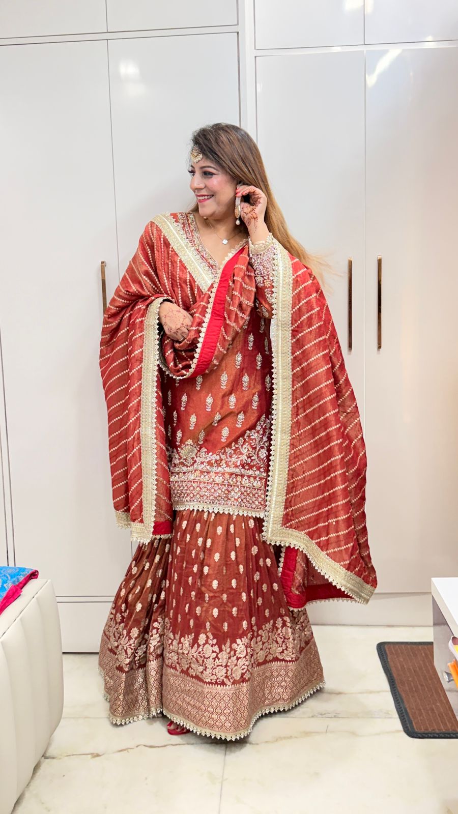 Traditional Designer Suit with Dupatta for Women