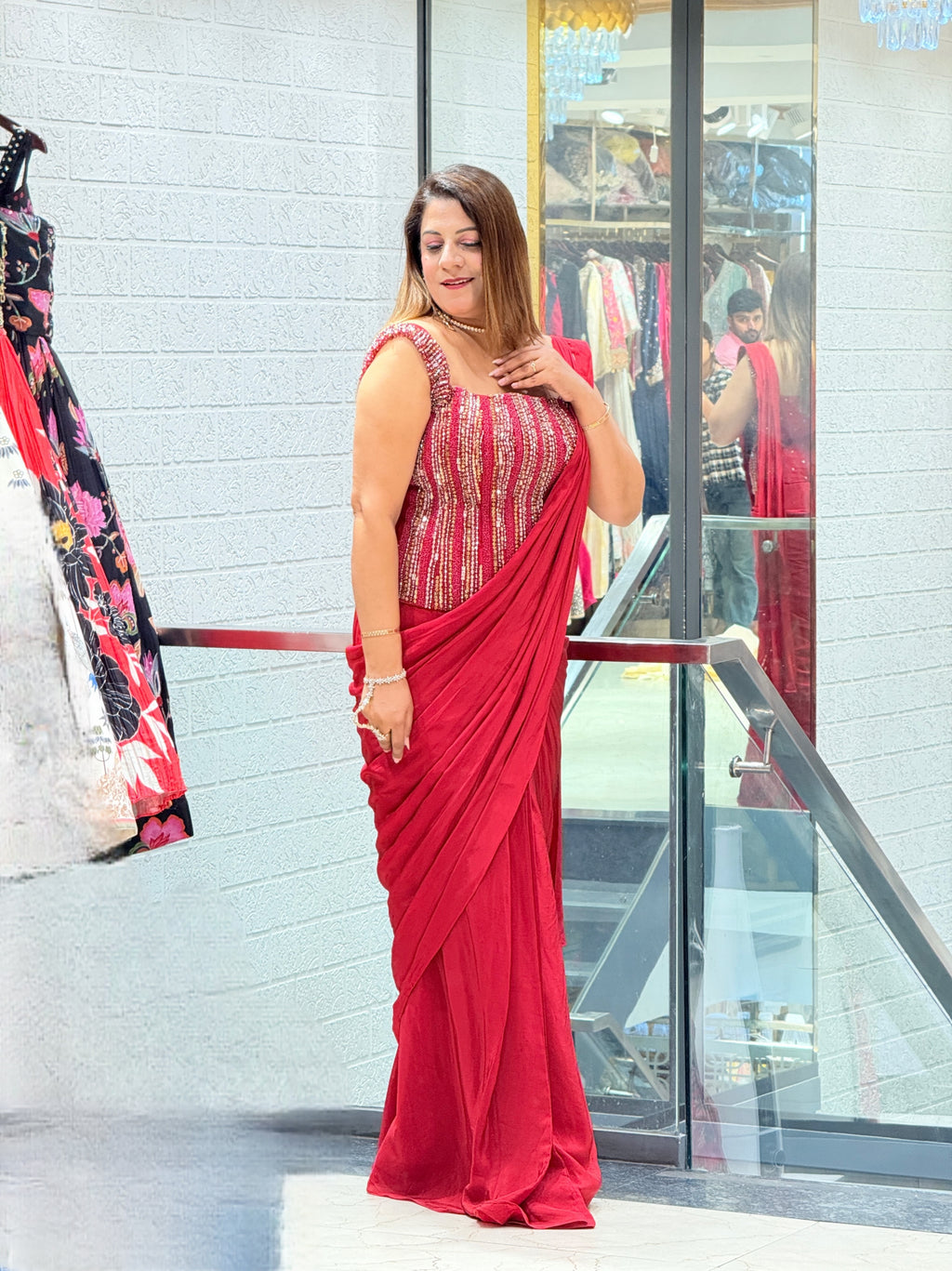 Drape saree