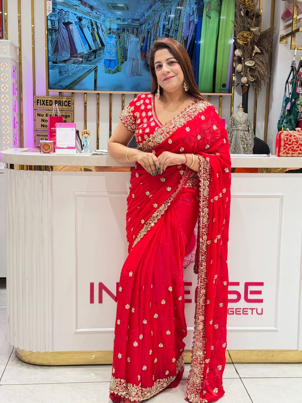 Drape saree