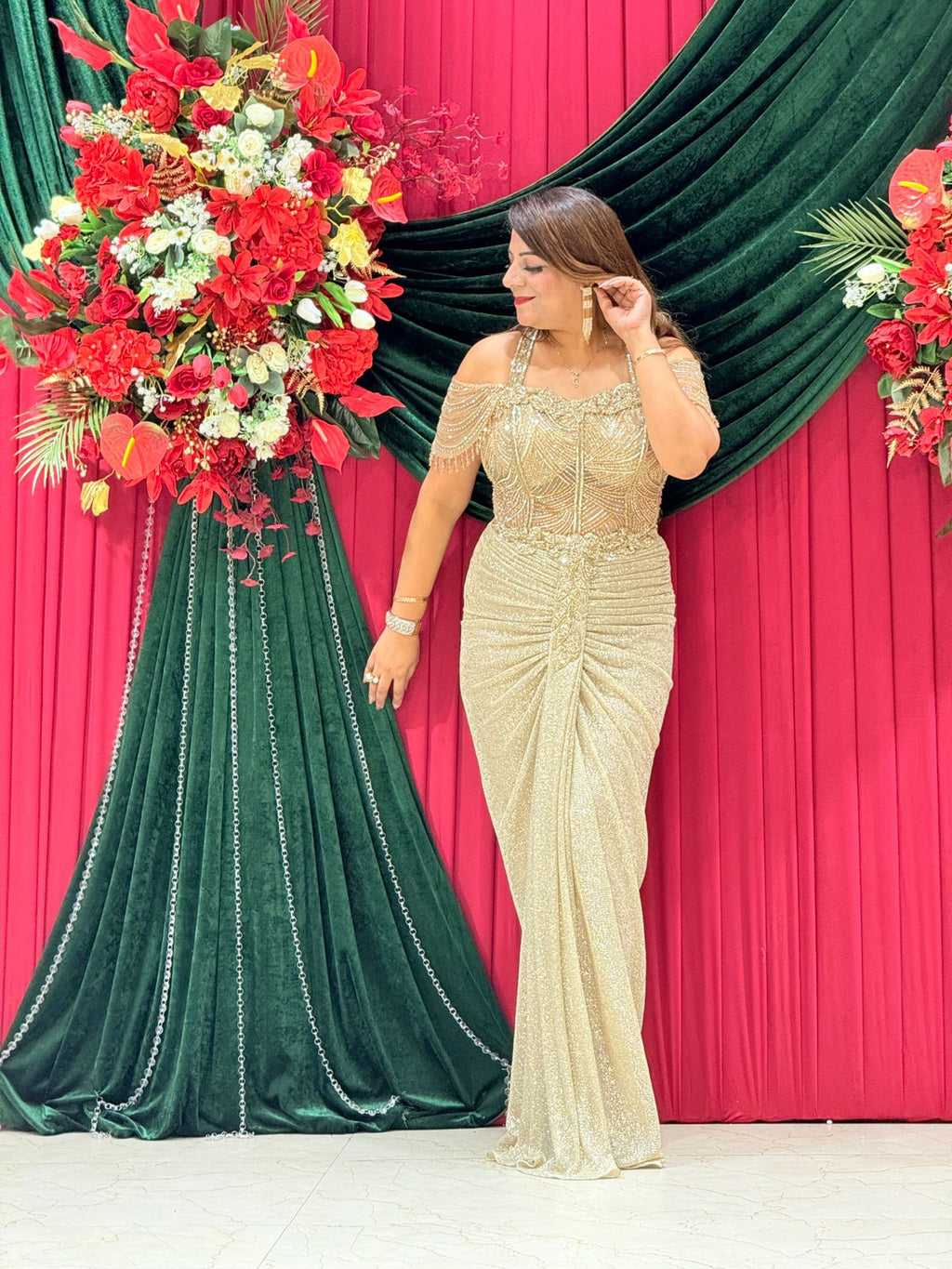 Buy Stylish Elegant Engagement Gown for Women