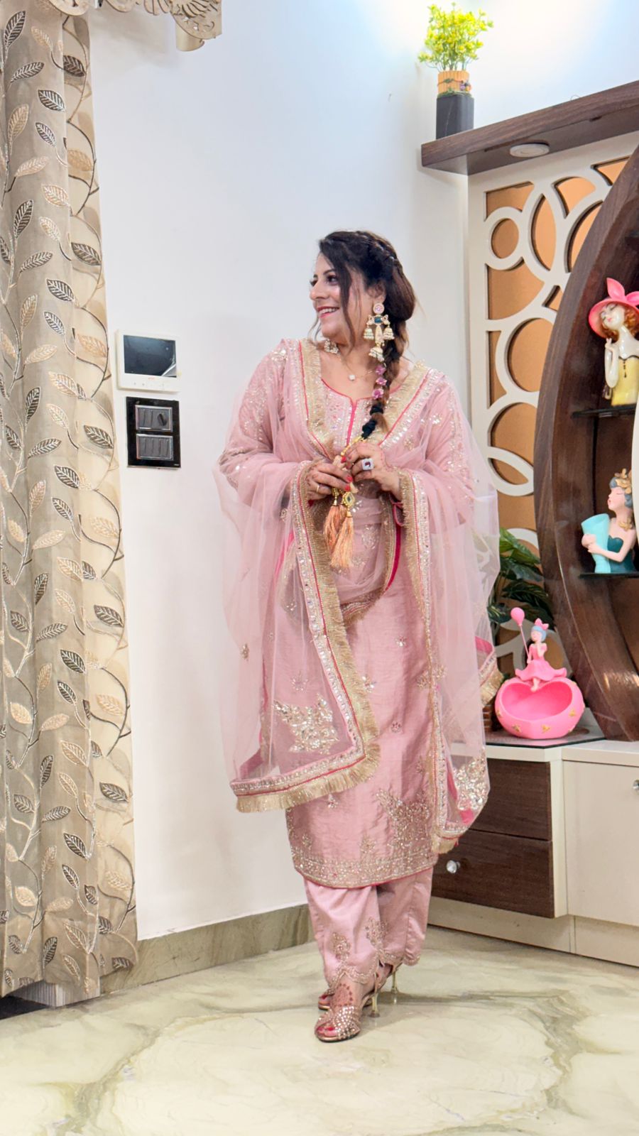Designer Straight Suit Sets for Women