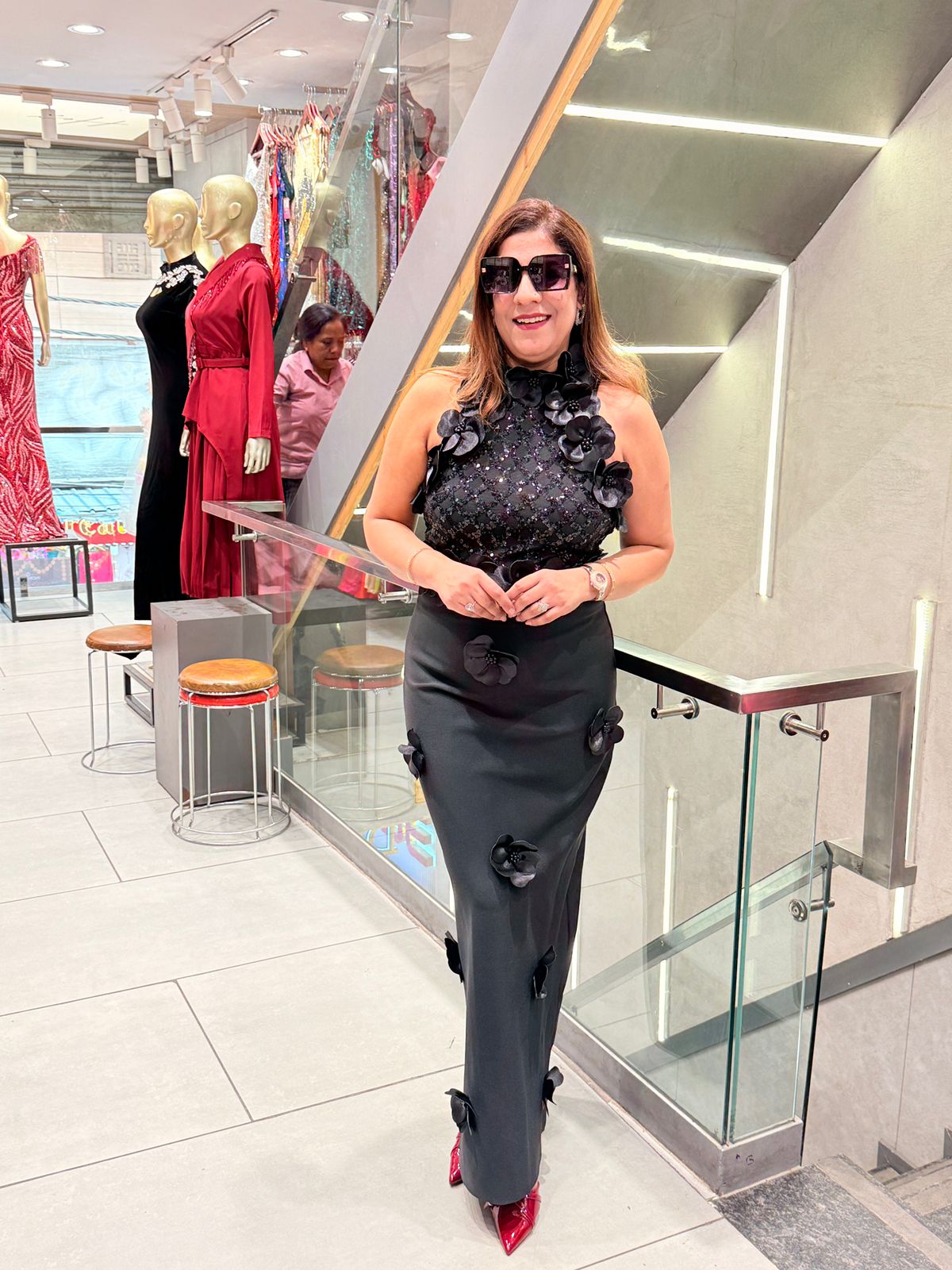 New Black Sexy High Neck Sleeveless Dress – Cute, Sweet & Fashionable