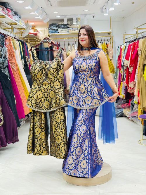 BANARSI BROCADE SHARA SUIT