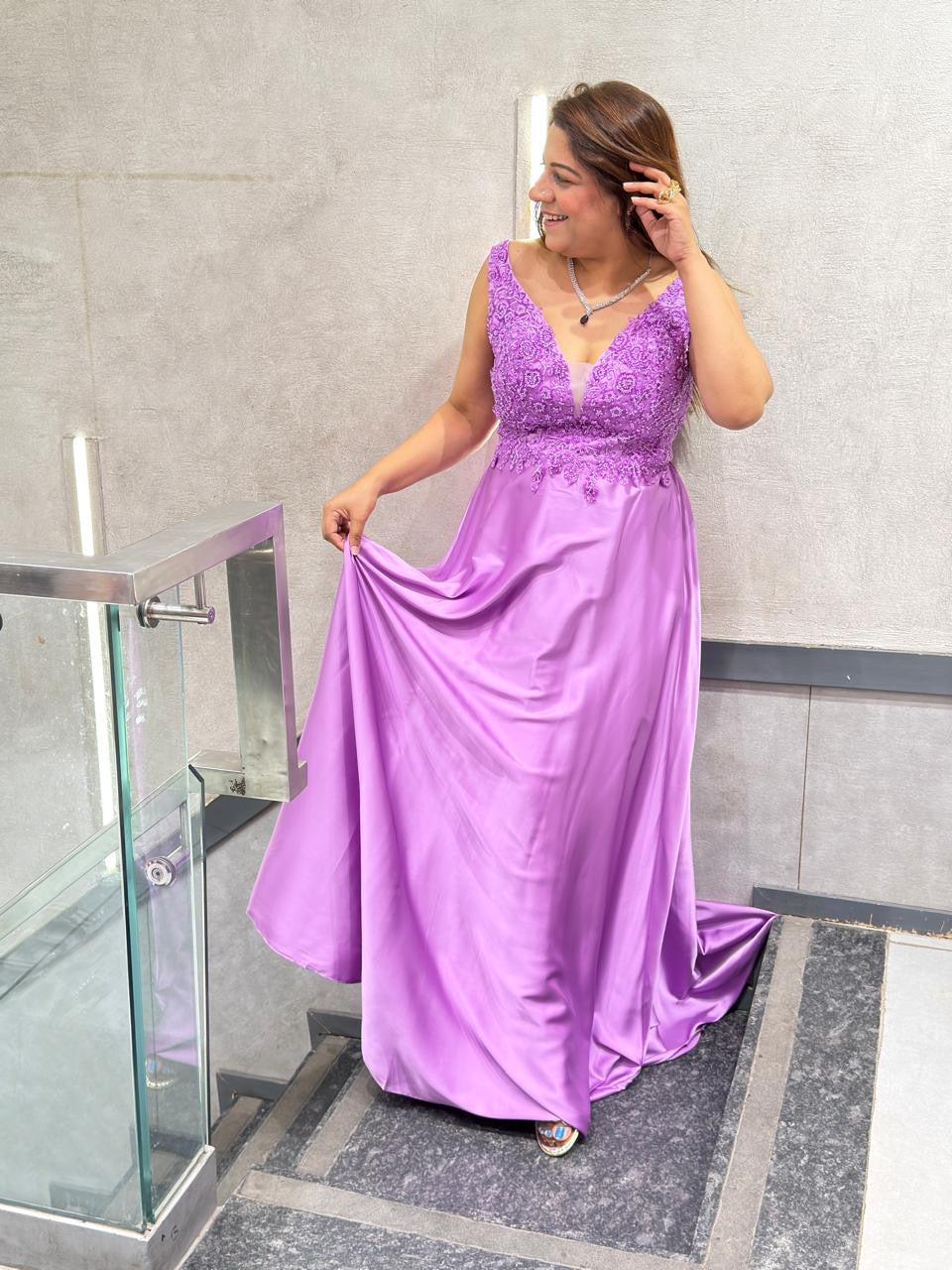 Full Sequence Gown