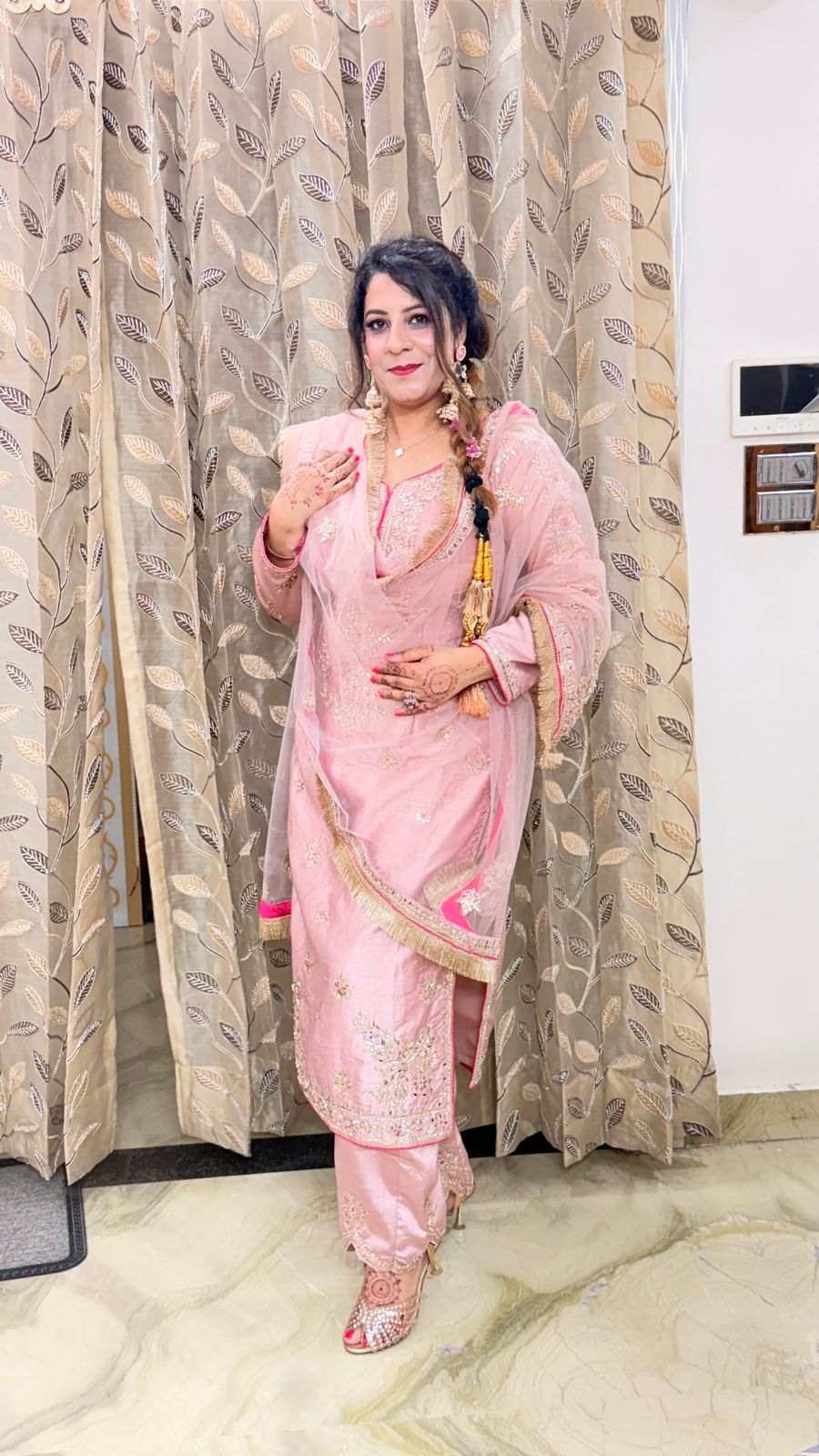 Designer Straight Suit Sets for Women