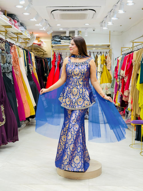 BANARSI BROCADE SHARA SUIT