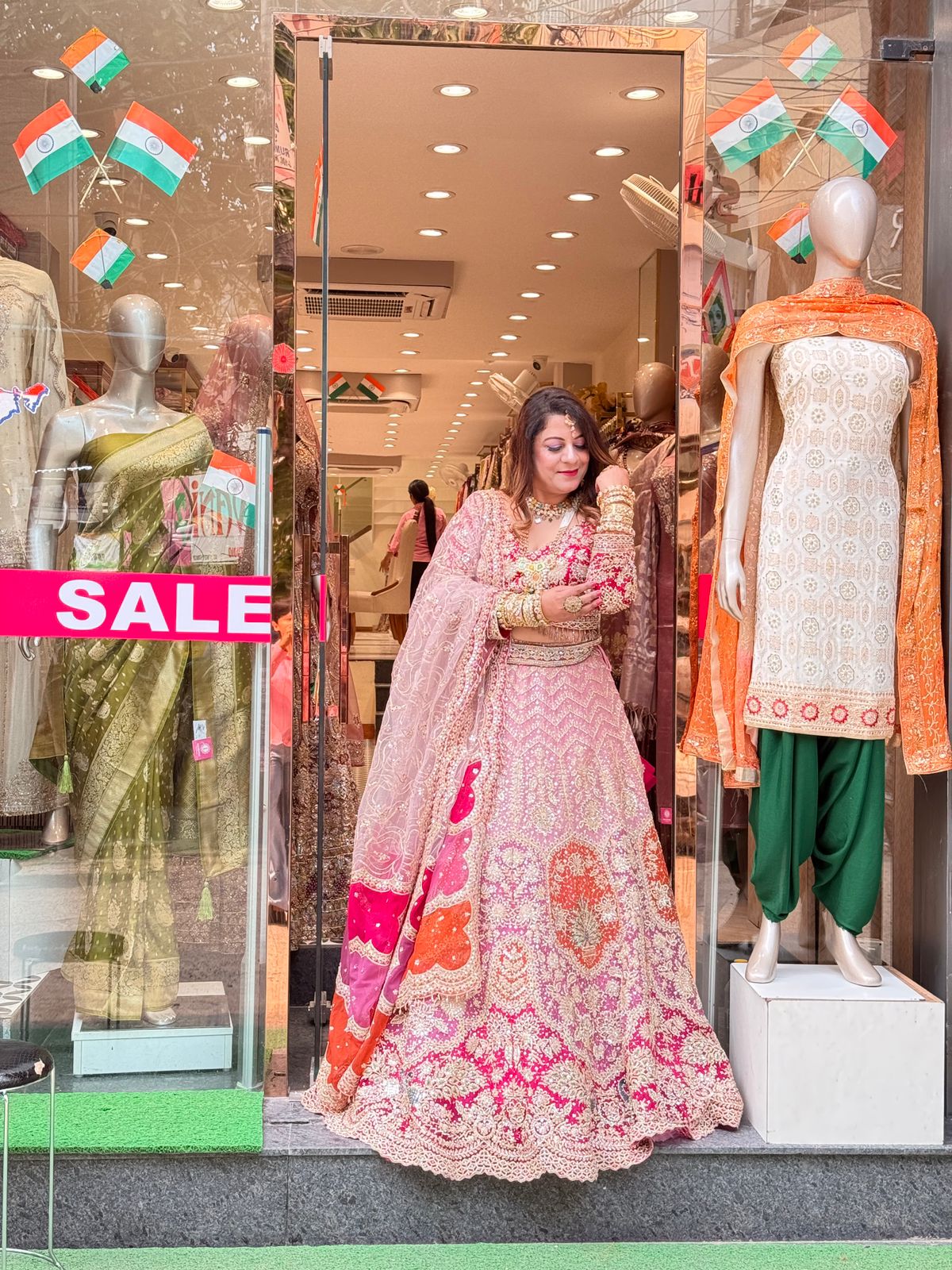 Rose Pink Soft Net Embroidered Lehenga Choli
