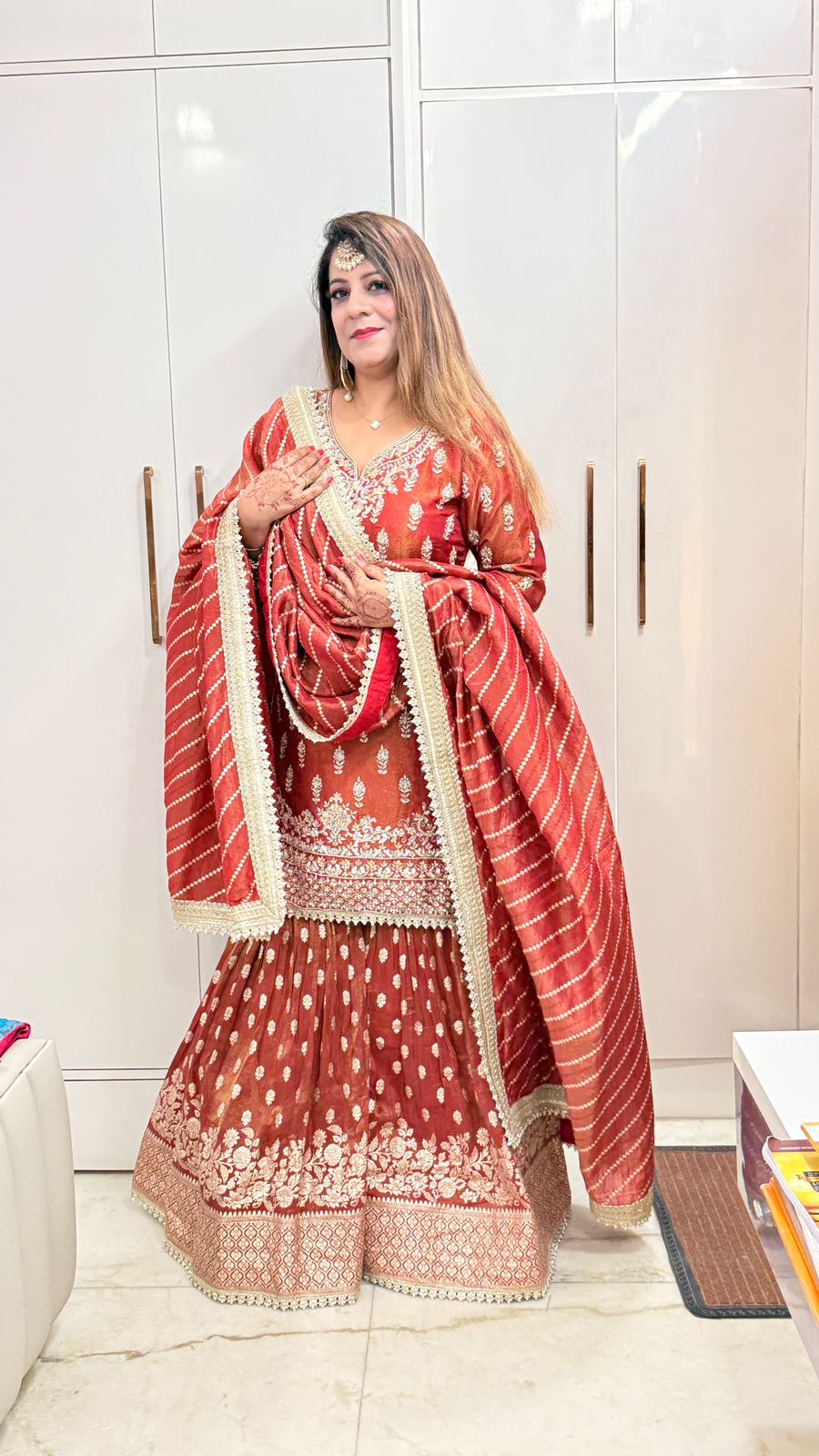Traditional Designer Suit with Dupatta for Women