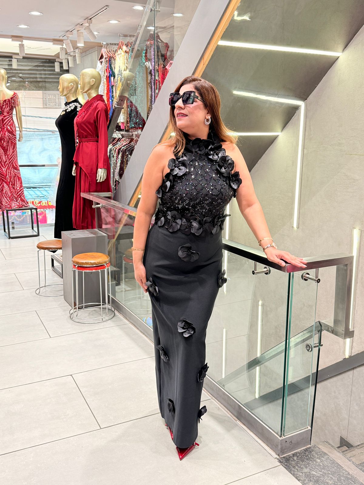 New Black Sexy High Neck Sleeveless Dress – Cute, Sweet & Fashionable