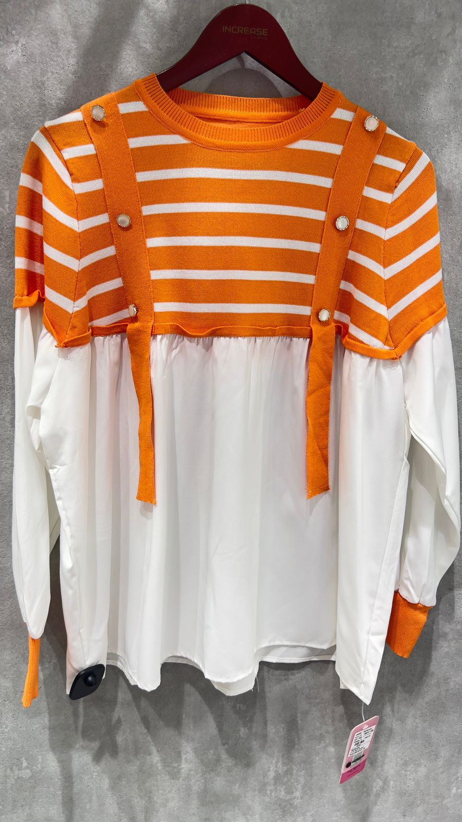 Women’s Fancy Lining Stylish Top