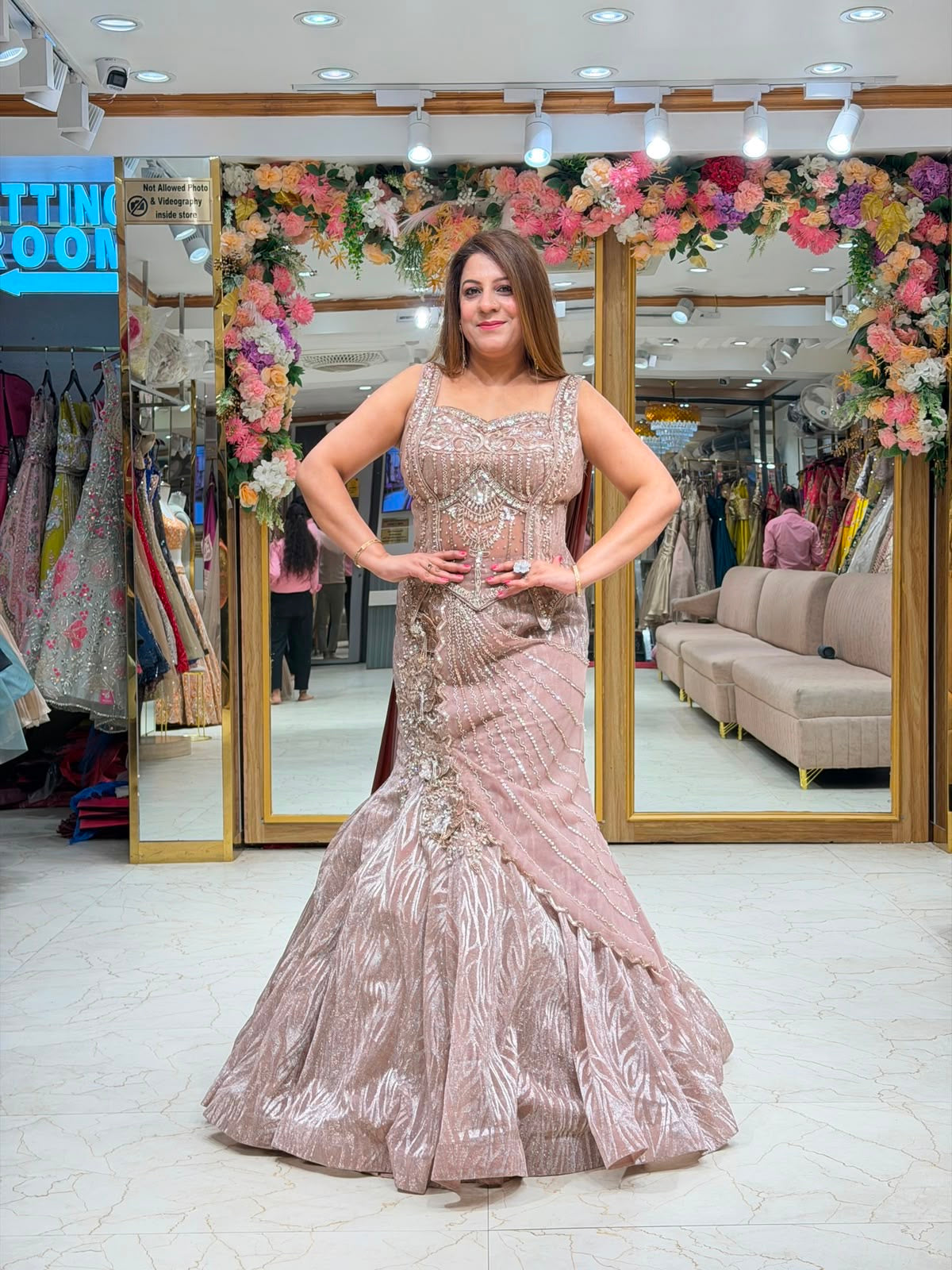 Fish Cut Lehenga