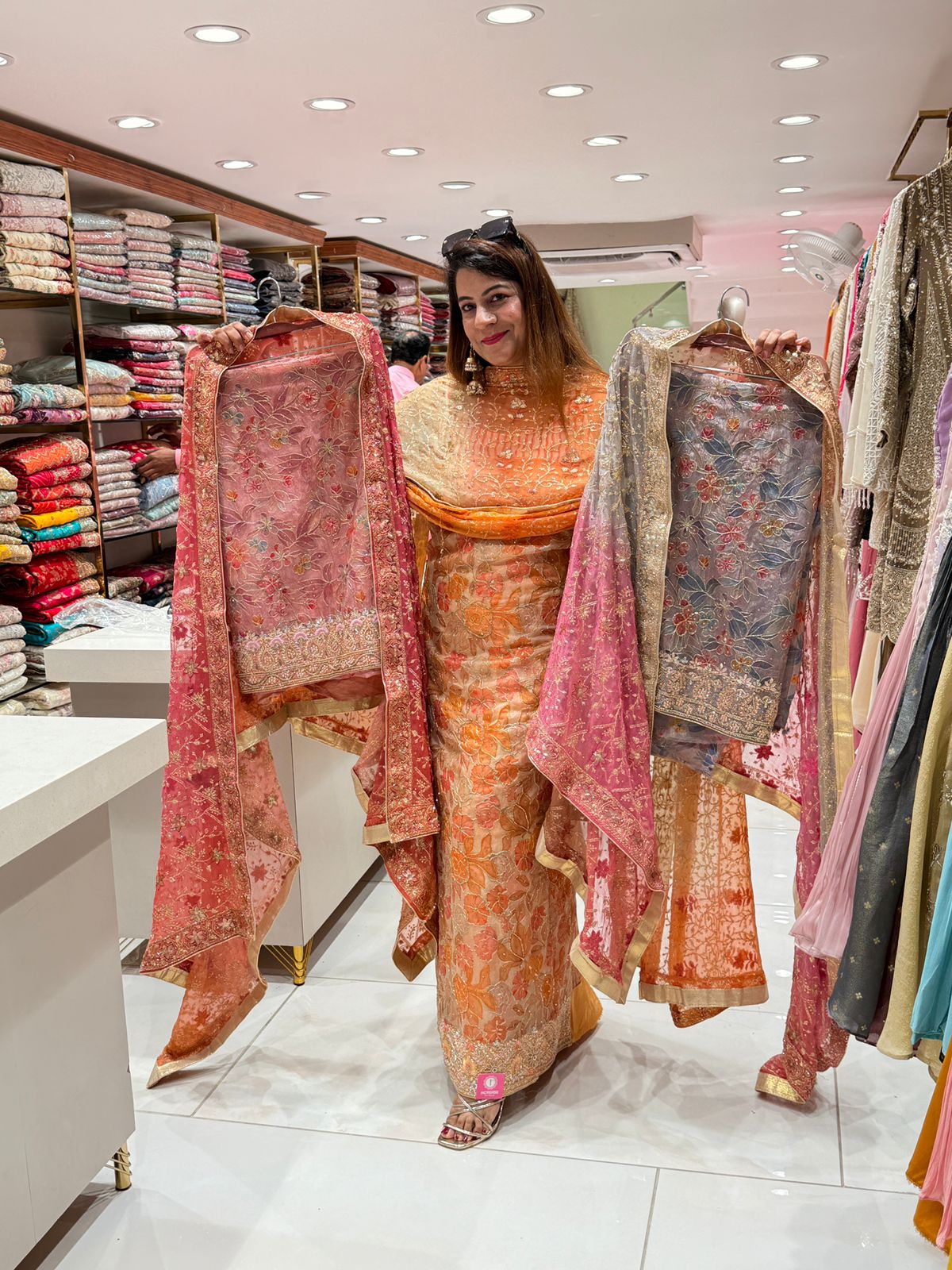 Organza Suit Set