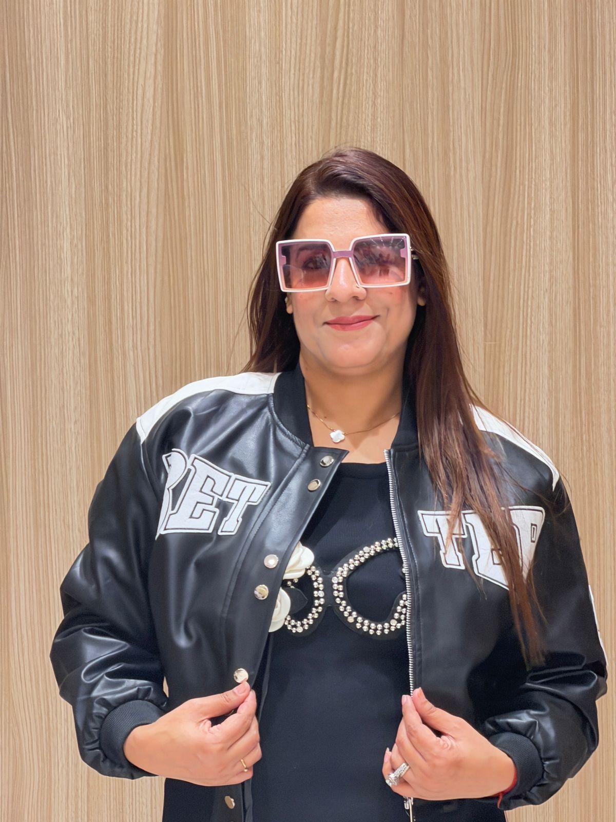 Faux Leather Crop Jacket | Increase Fashion