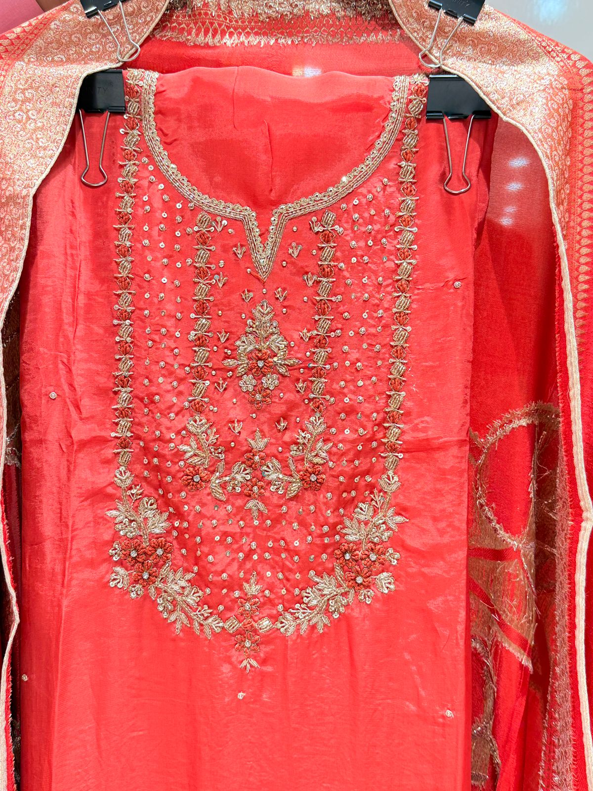 Luxury Designer Salwar Suit Set with Dupatta
