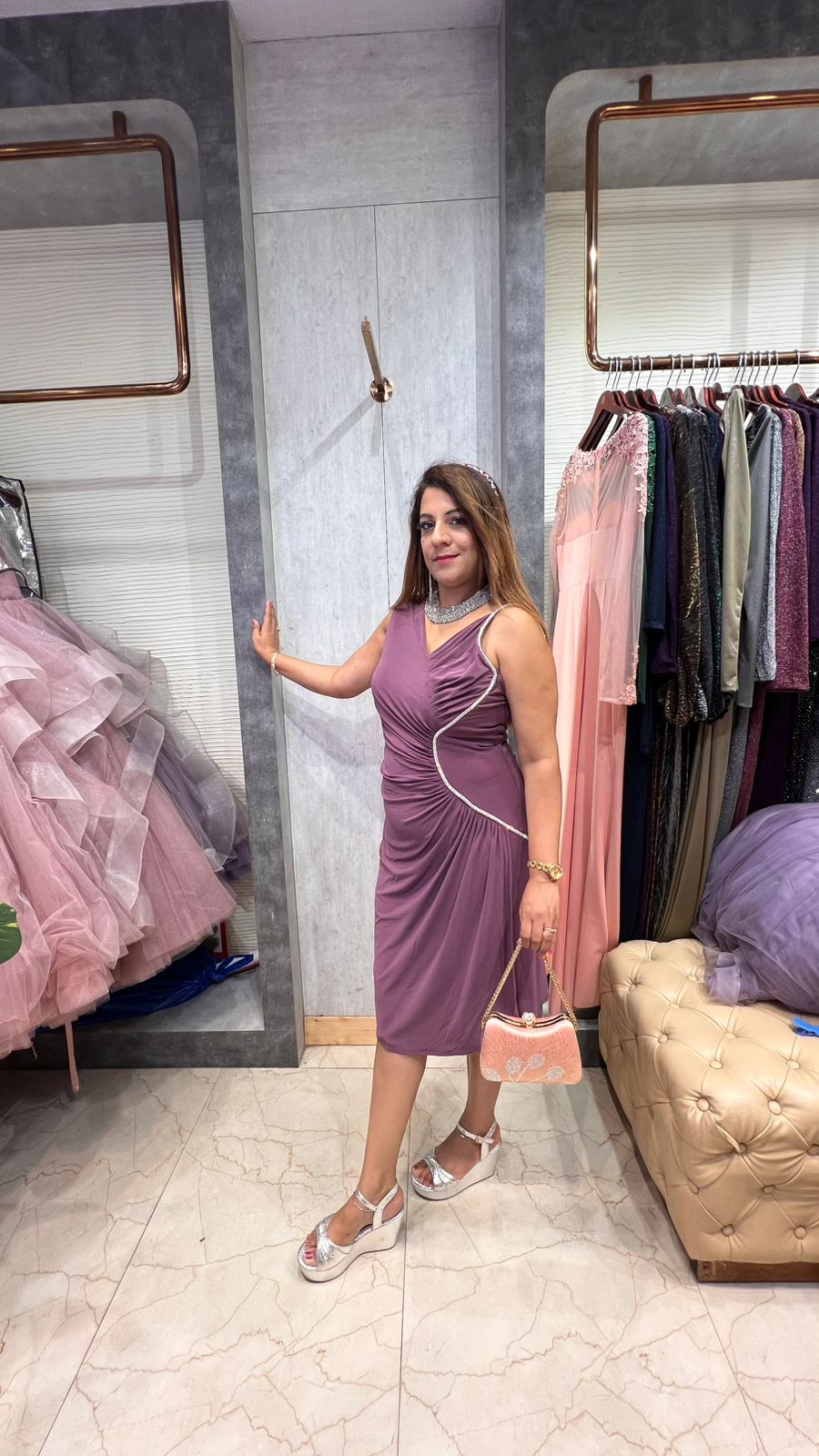 Elegant Designer Party Wear Dress