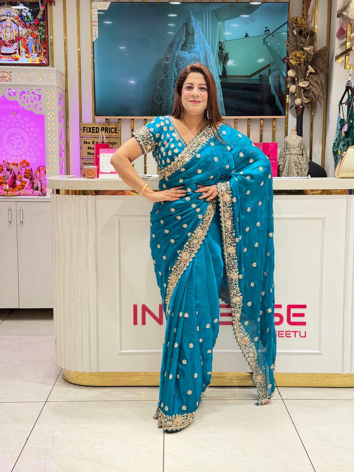 Drape saree