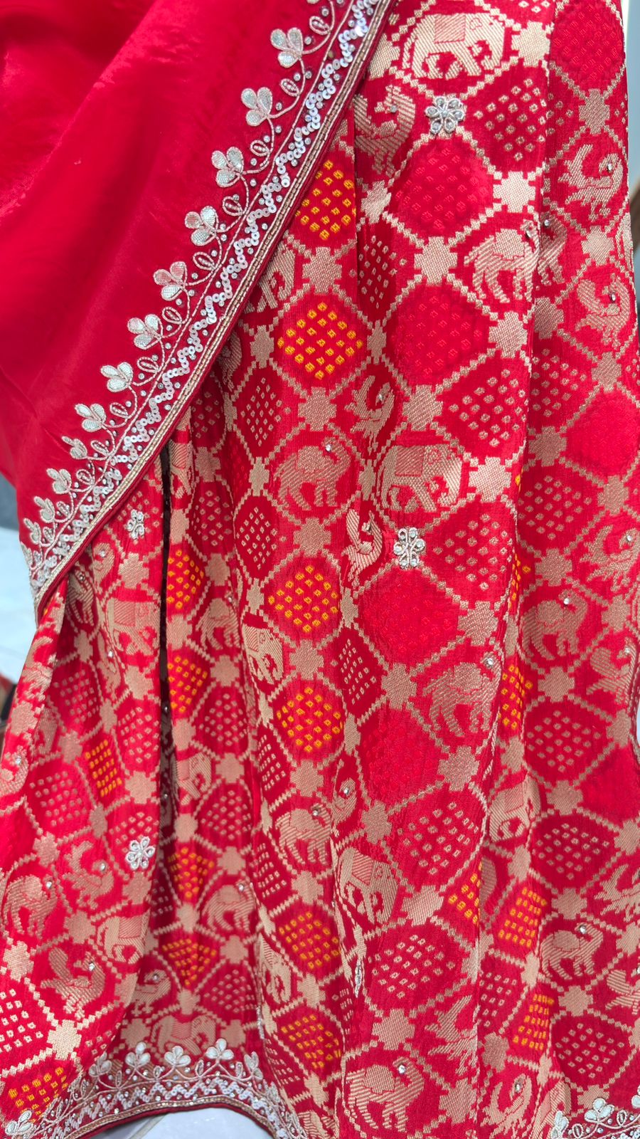 Attractive Soft Banarasi Silk Saree with Matching Blouse Piece