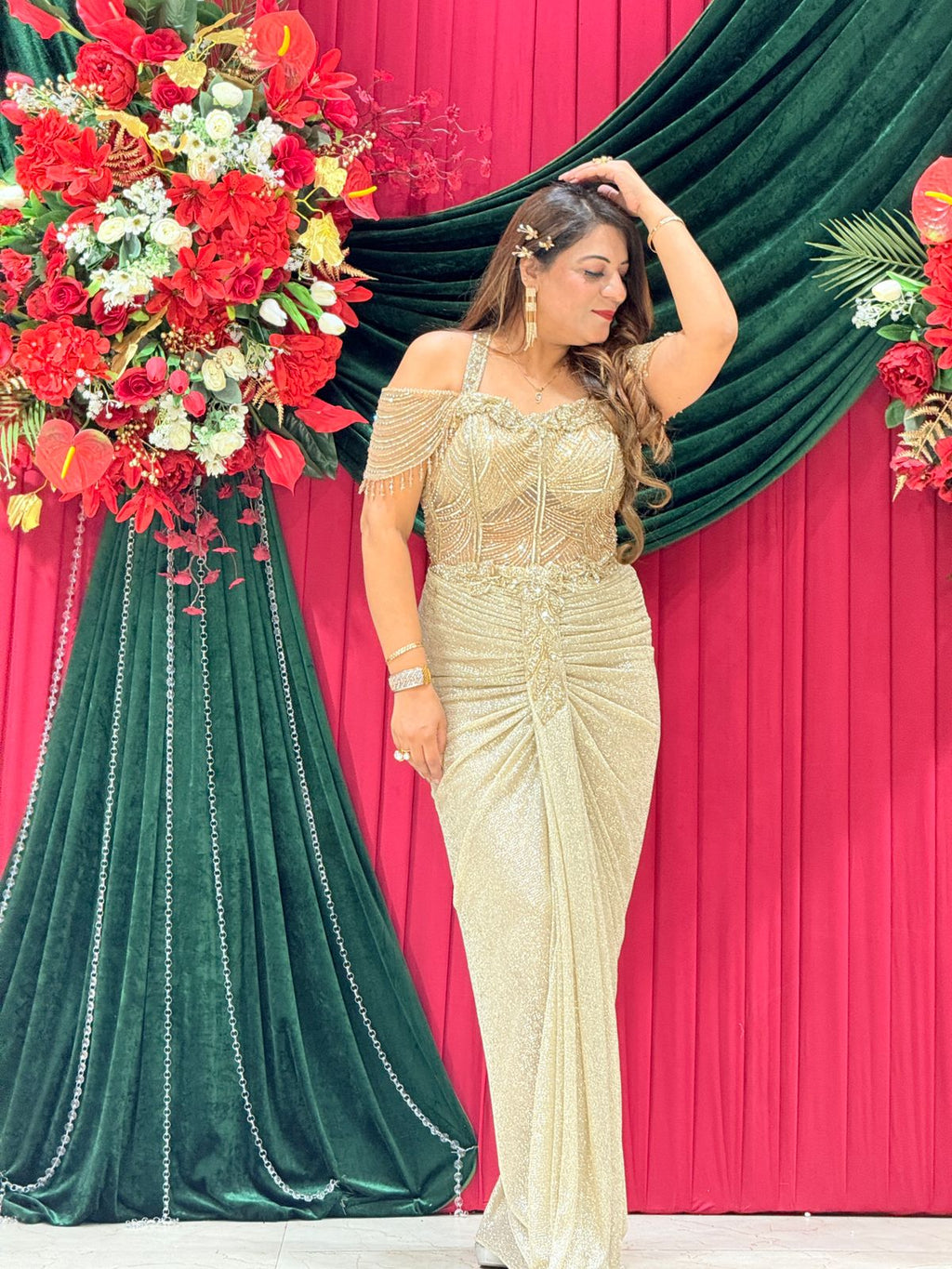 Buy Stylish Elegant Engagement Gown for Women