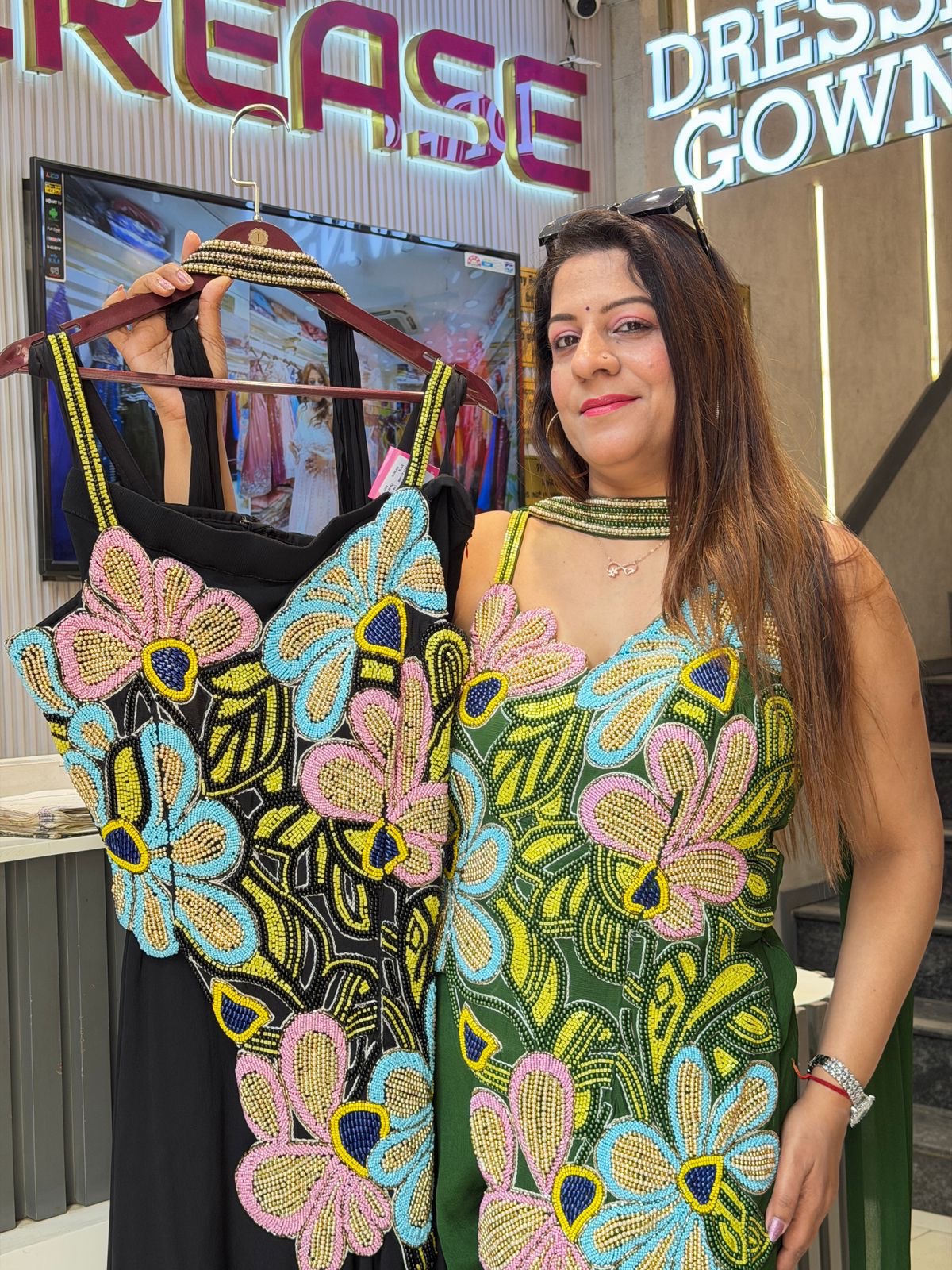 Designer suit sharara