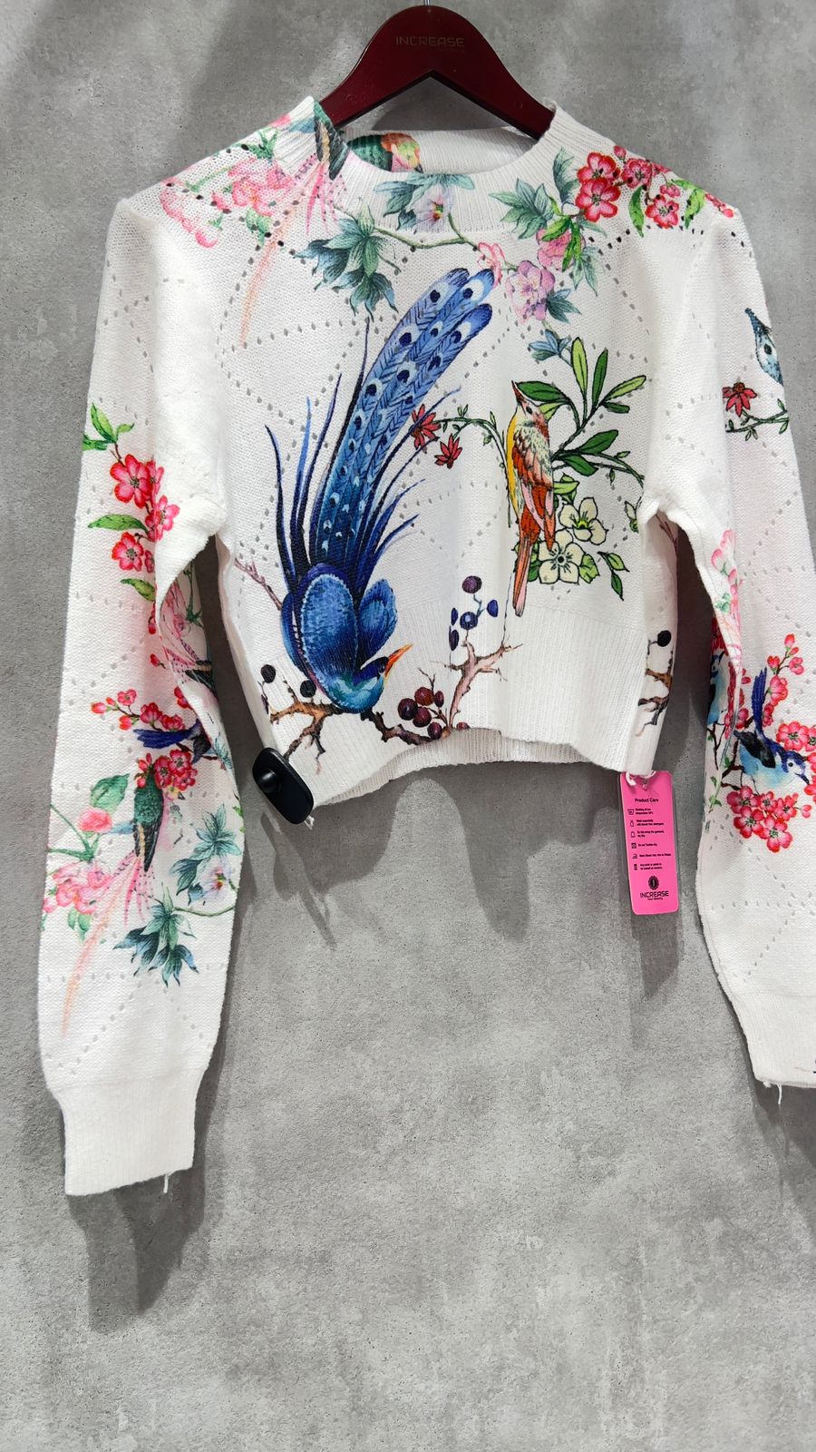Regular Fit Printed Crop Top