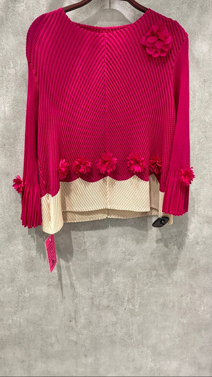 Buy Korean Comfort Floral Self-Design Top