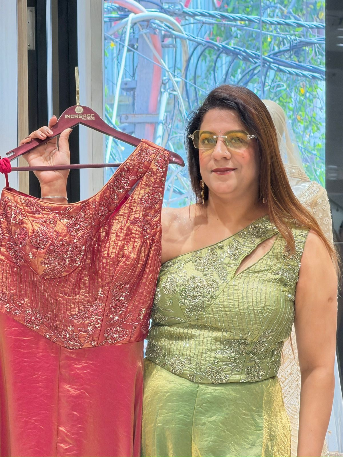 One shoulder jump suit