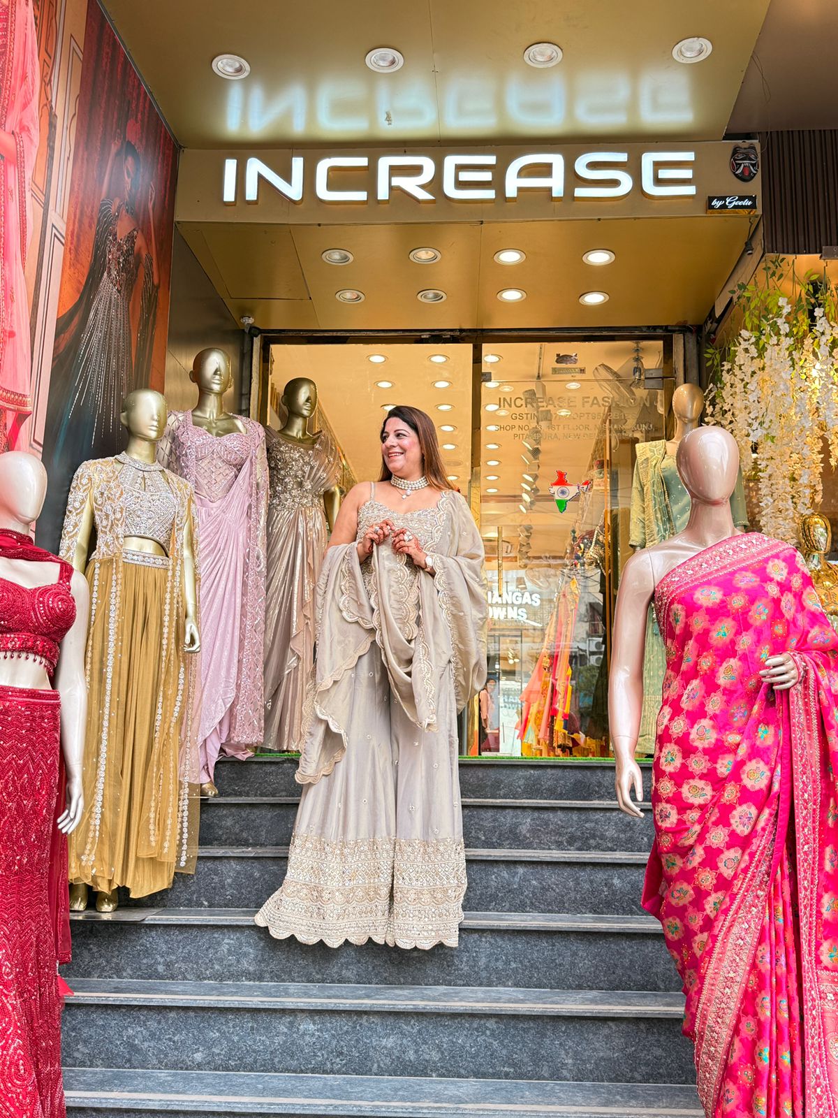 New Designer Party Wear Look Heavy Embroidery Work Sharara Suit