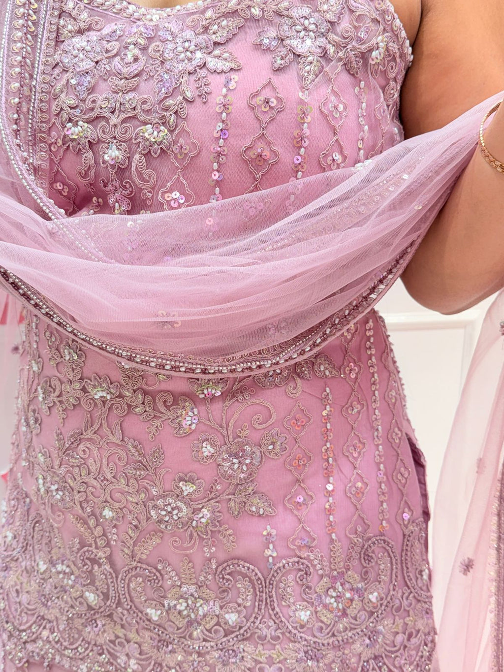 Buy Designer Top, Plazzo & Dupatta Set – Premium Embroidered