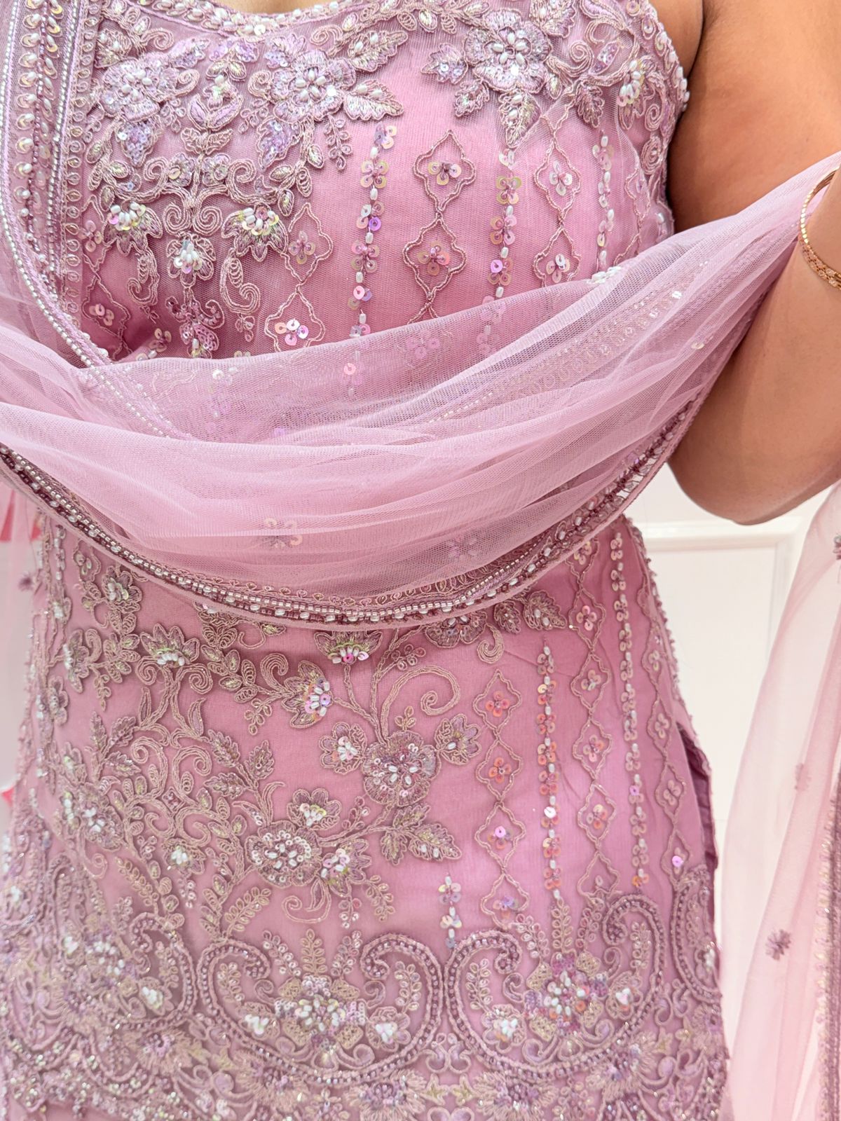 Buy Designer Top, Plazzo & Dupatta Set – Premium Embroidered