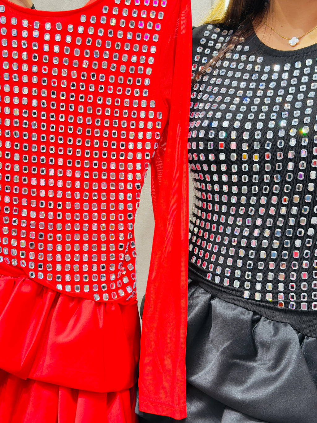Rhinestone Evening Bandage Dress