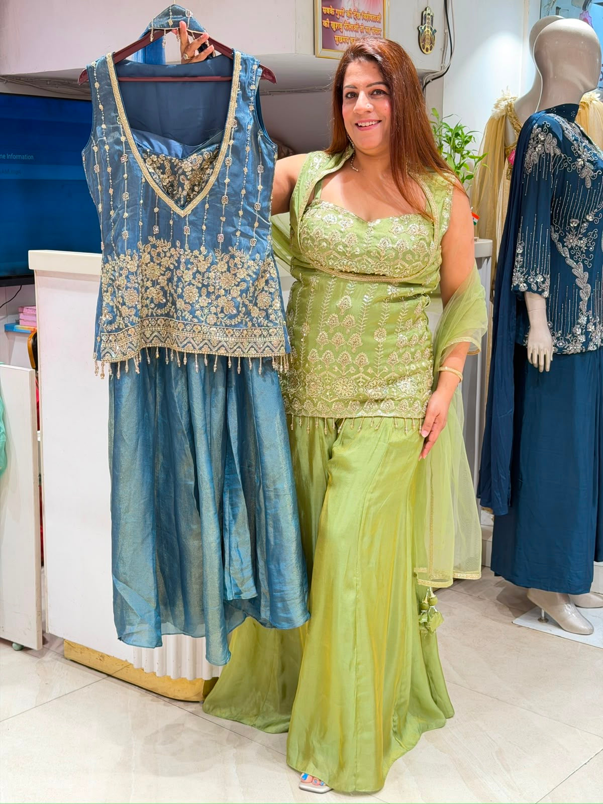 Suit sharara