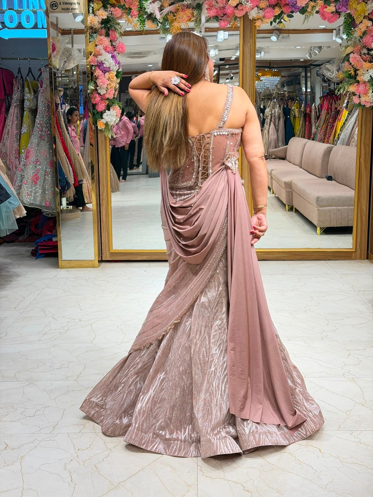Fish Cut Lehenga
