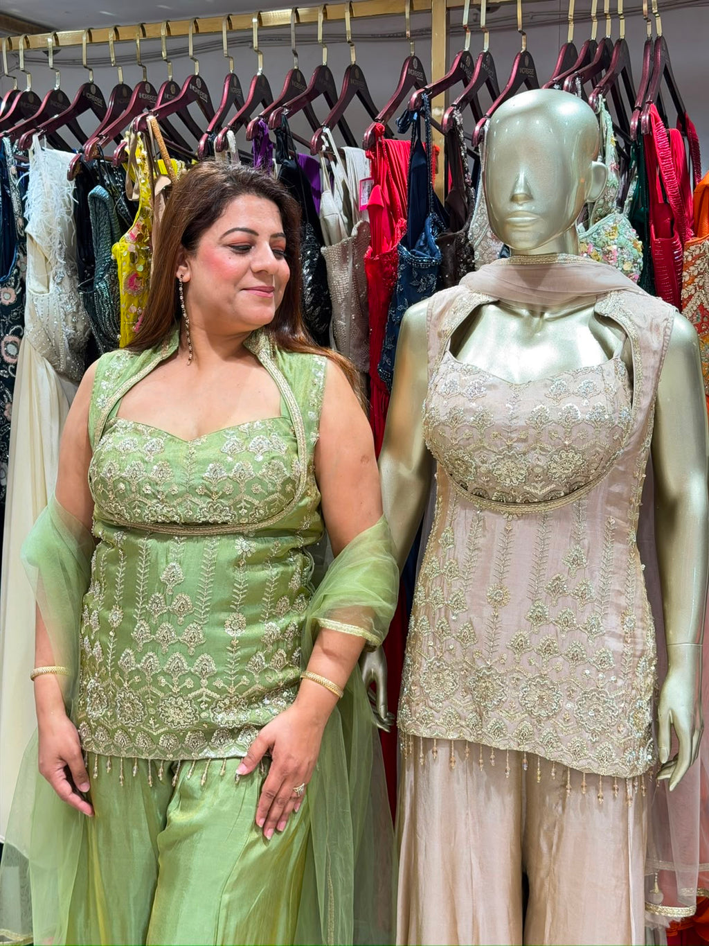 Suit sharara