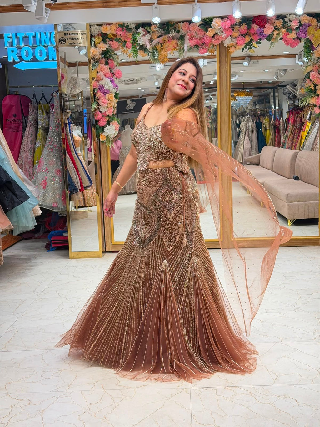Fish Cut Lehenga