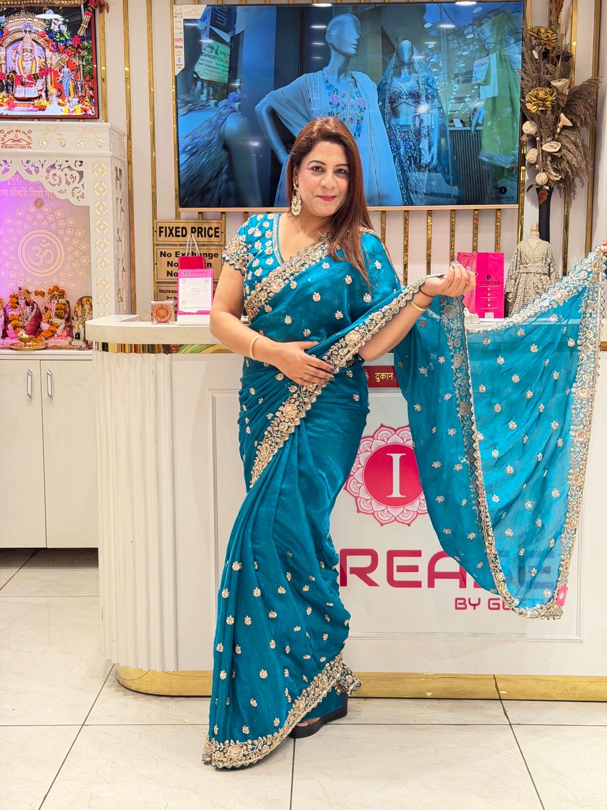 Drape saree